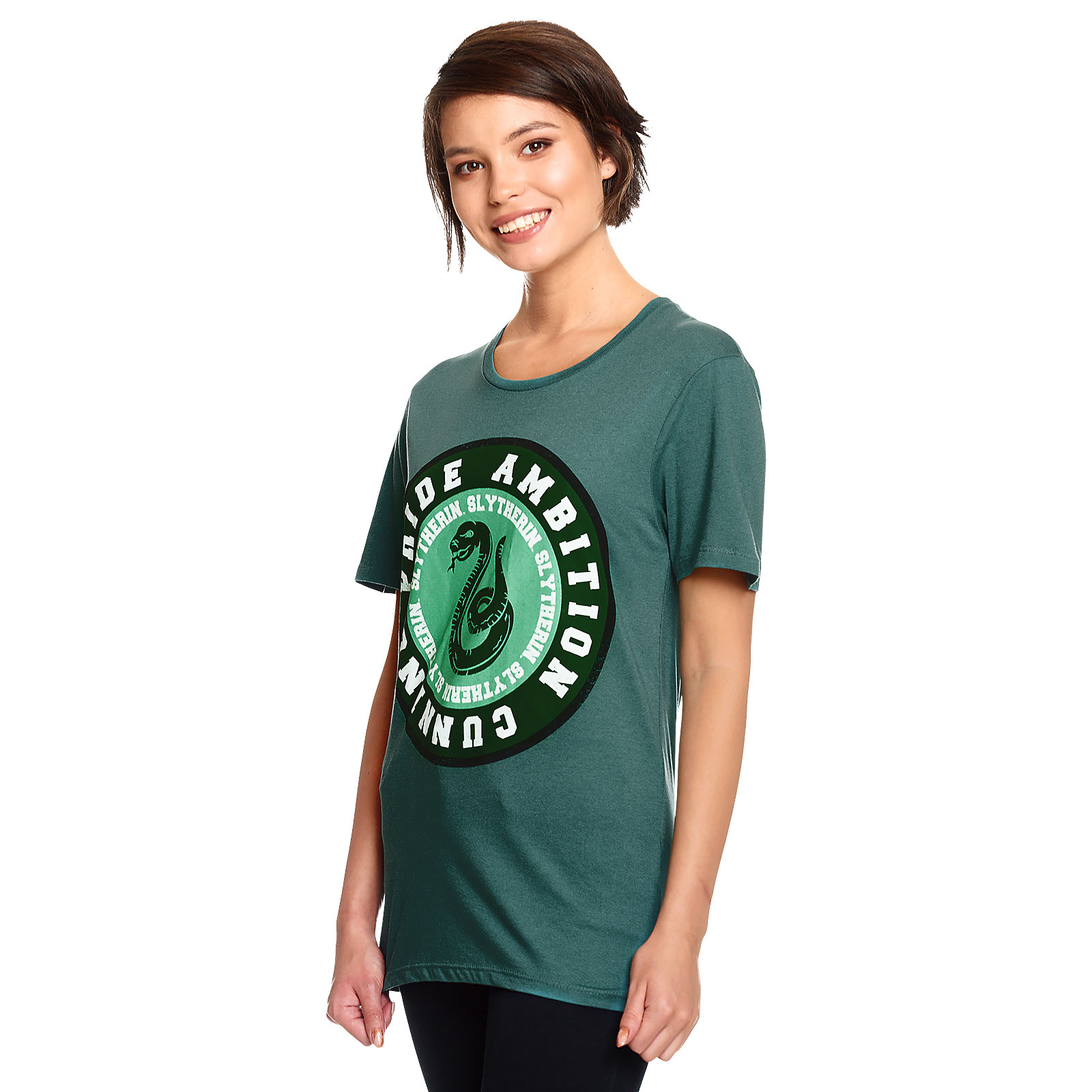 Harry Potter - T-shirt Slytherin Values vert