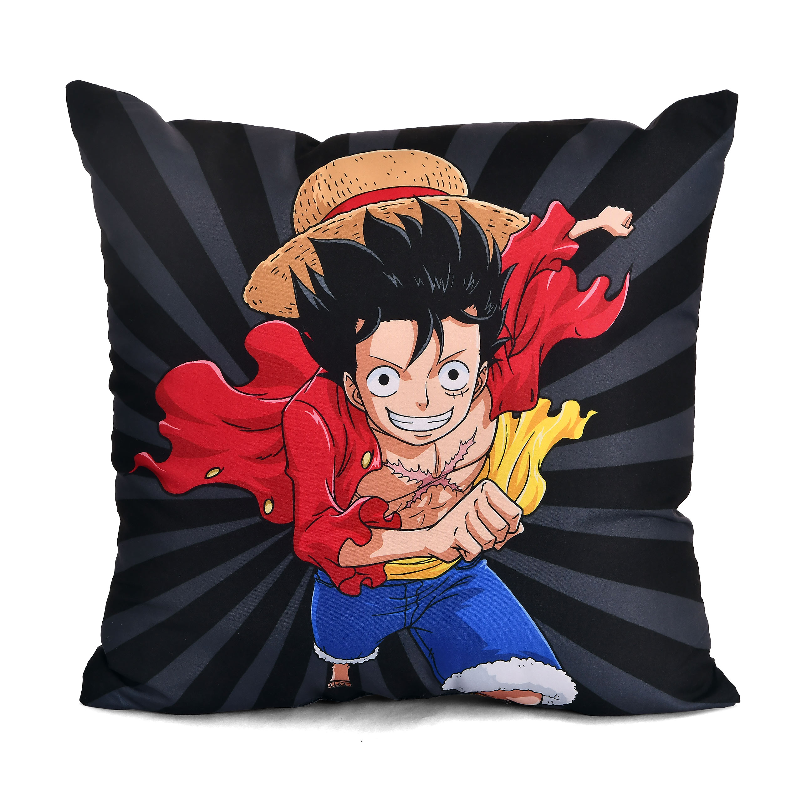One Piece - Coussin Ruffy et Skull