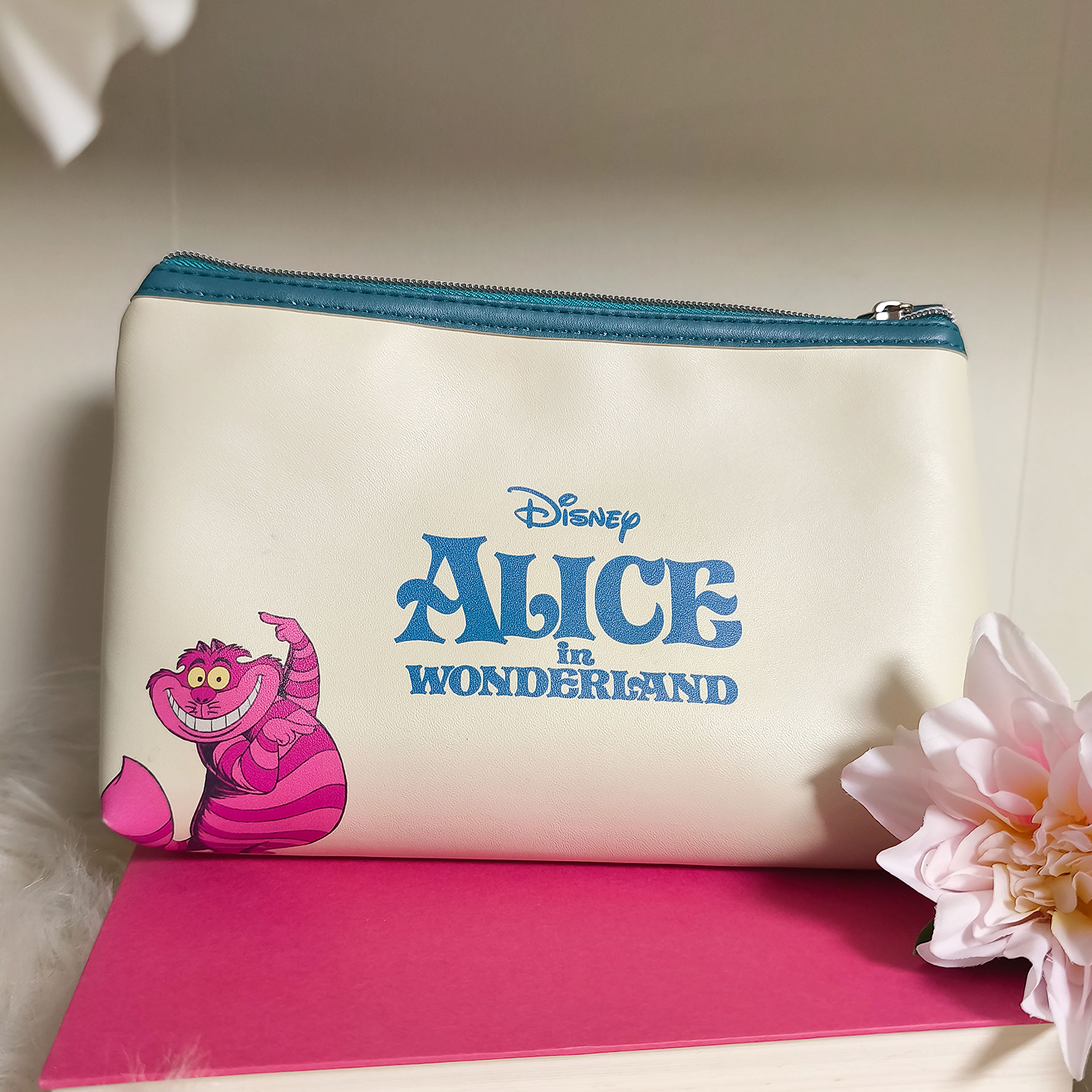 Alice in Wonderland - Flower Cosmetic Bag