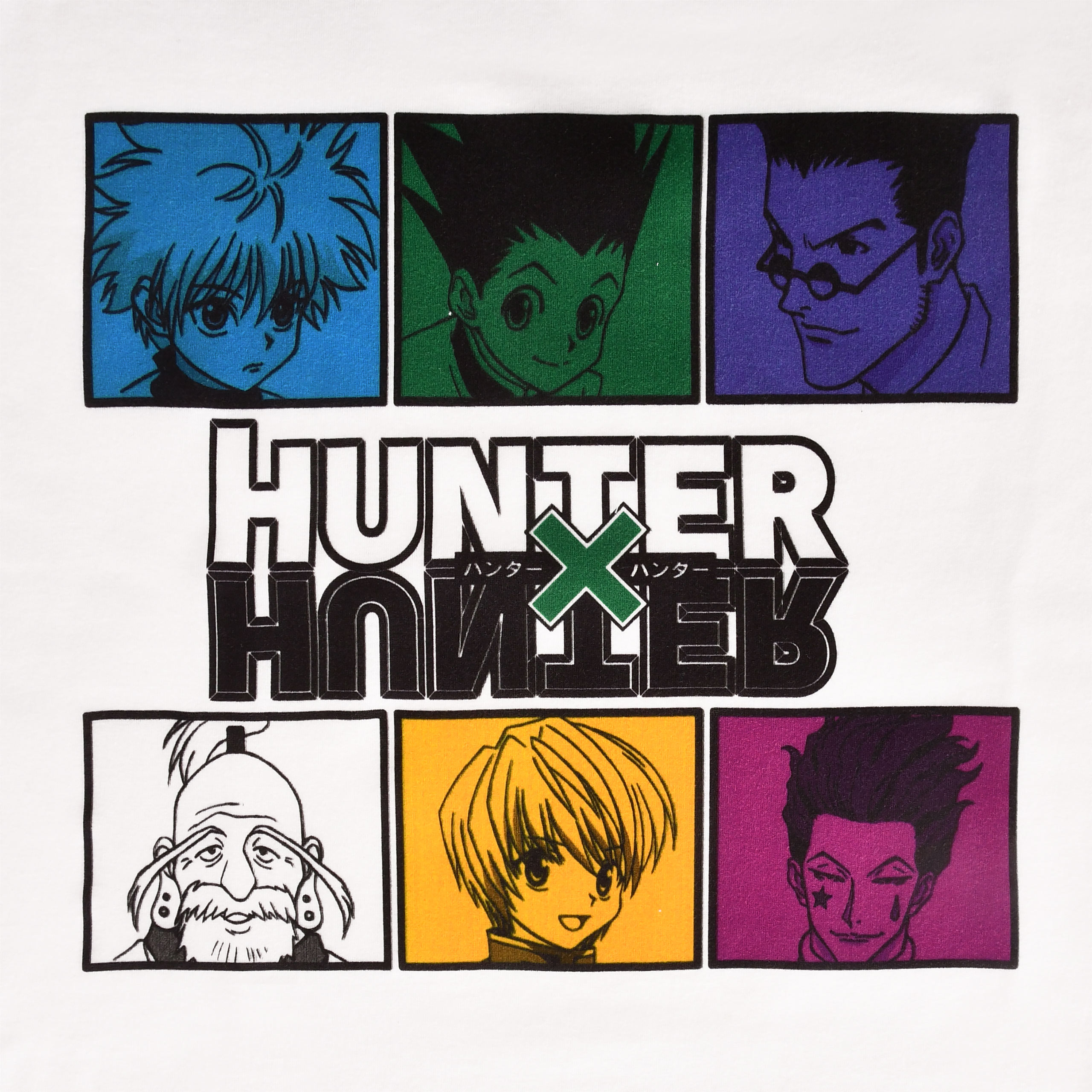 Hunter x Hunter - Characters T-Shirt white