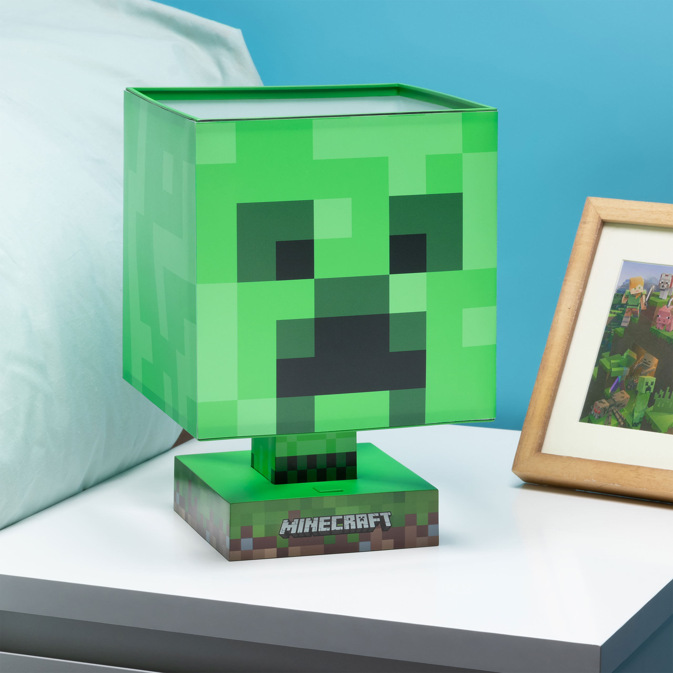 Minecraft - Creeper Table Lamp