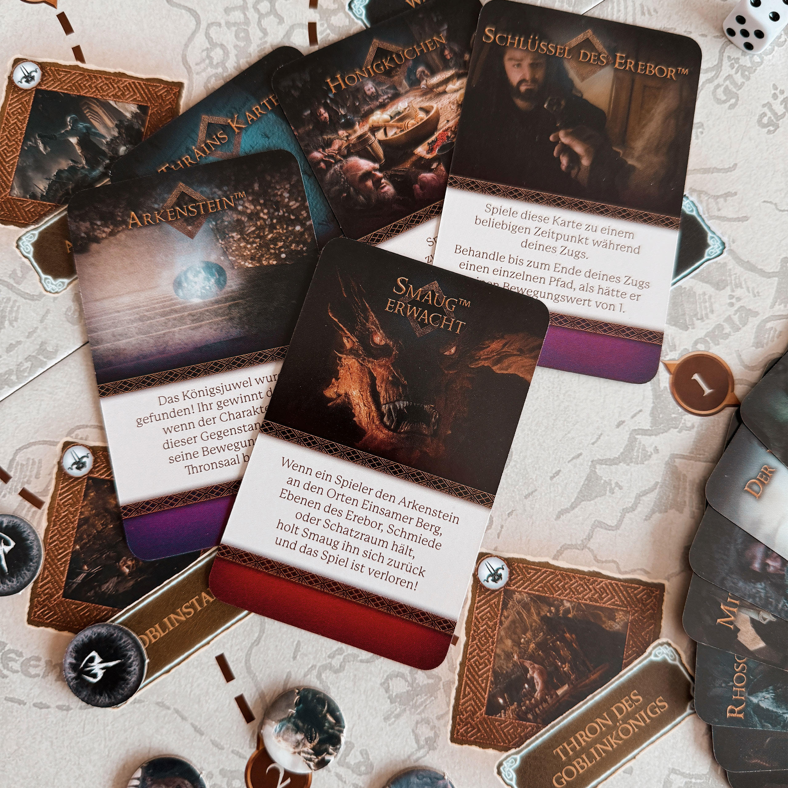 Der Hobbit - Jagd nach dem Arkenstein Brettspiel