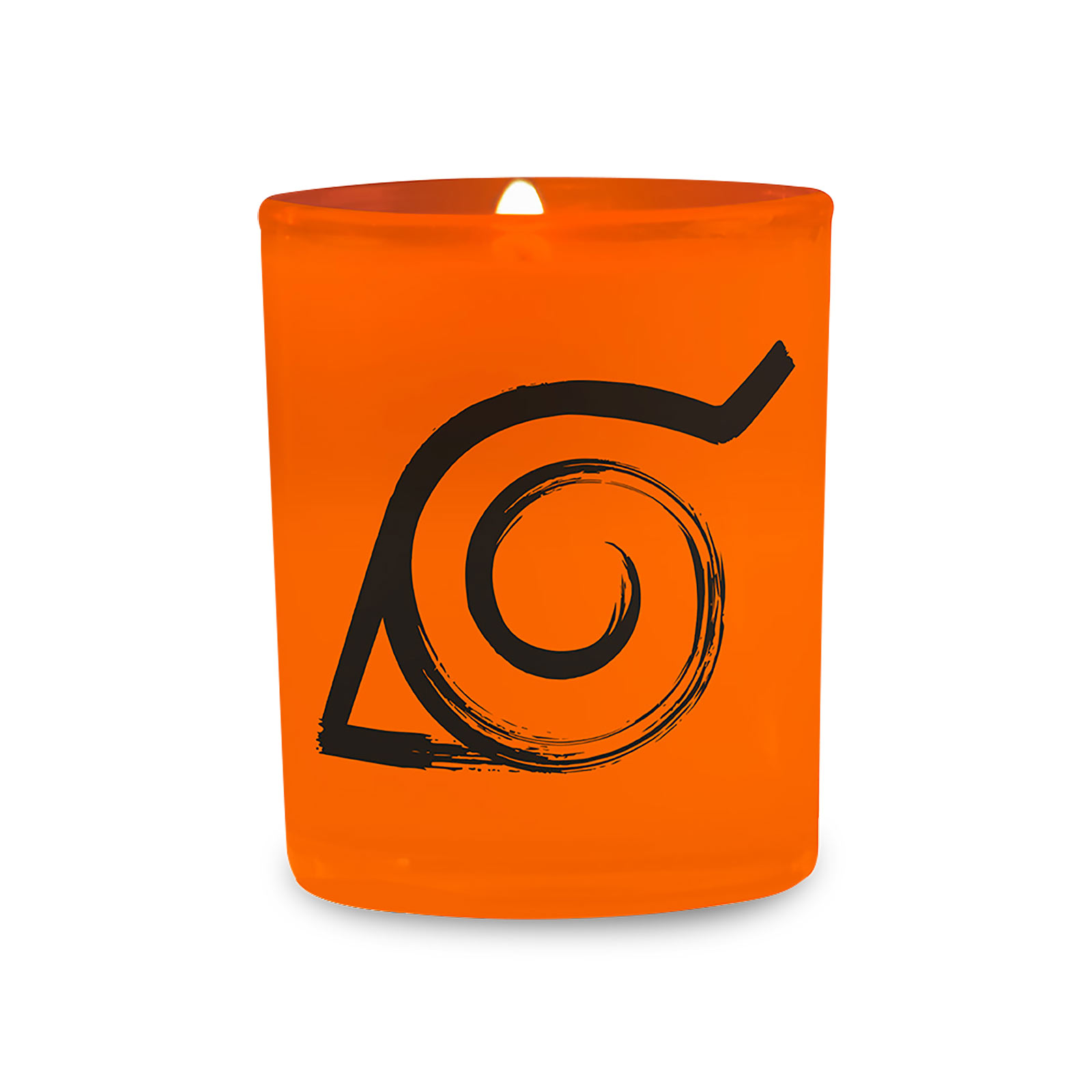 Naruto Shippuden - Konoha Symbol Candle in Glass