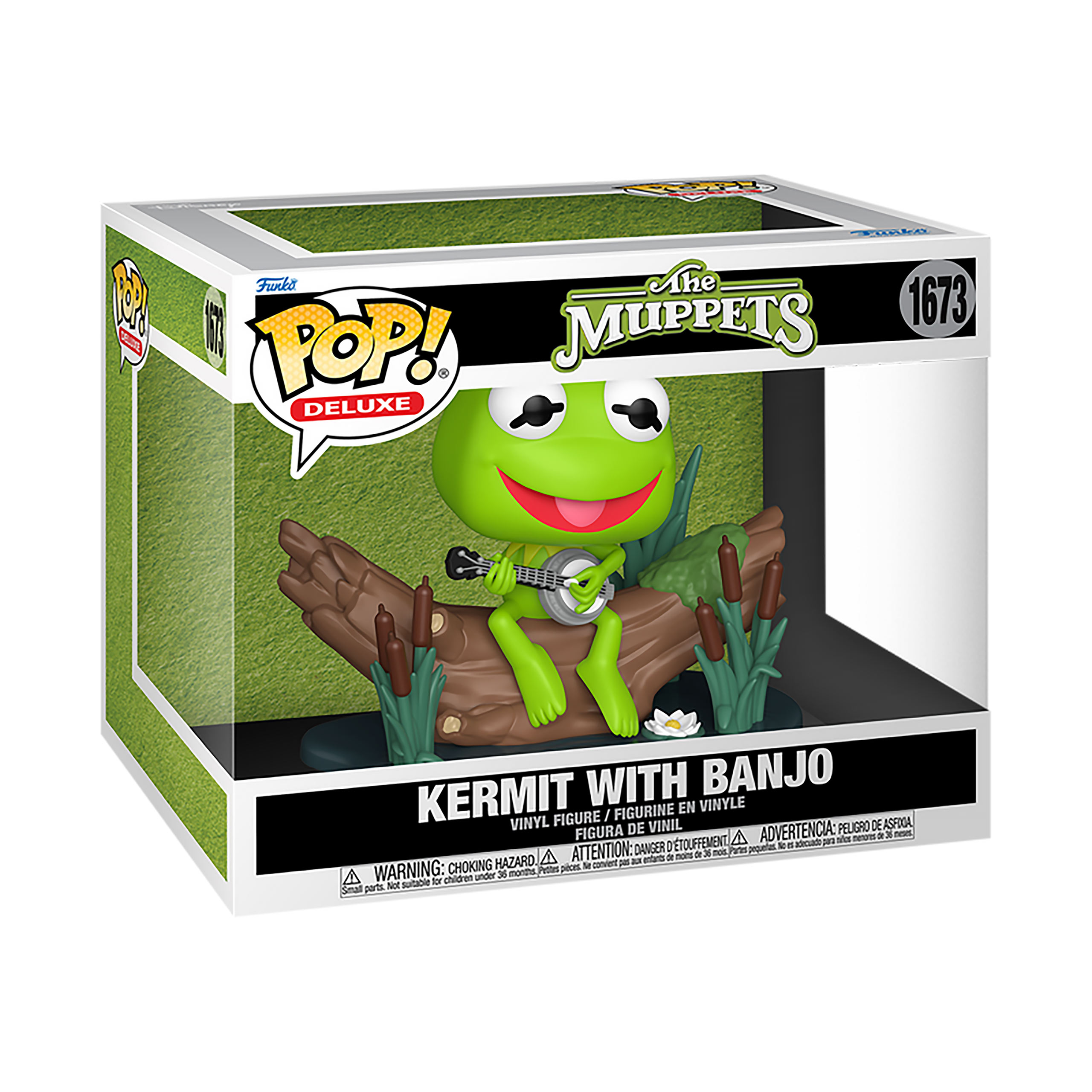 Los Muppets - Figura Funko Pop Kermit con banjo