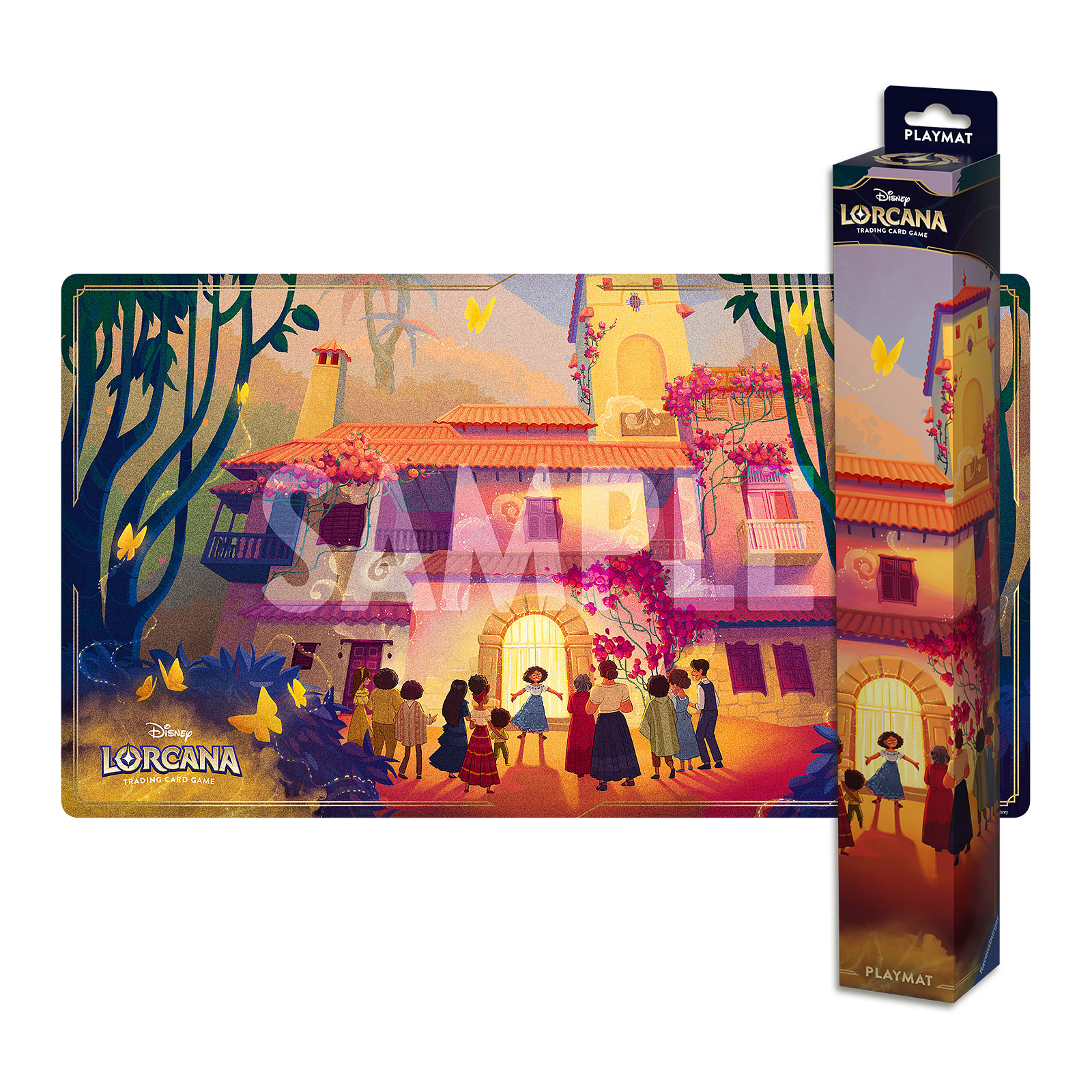 Tapis de jeu Disney Lorcana Famille Madrigal - Jeu de cartes à échanger Skyglow