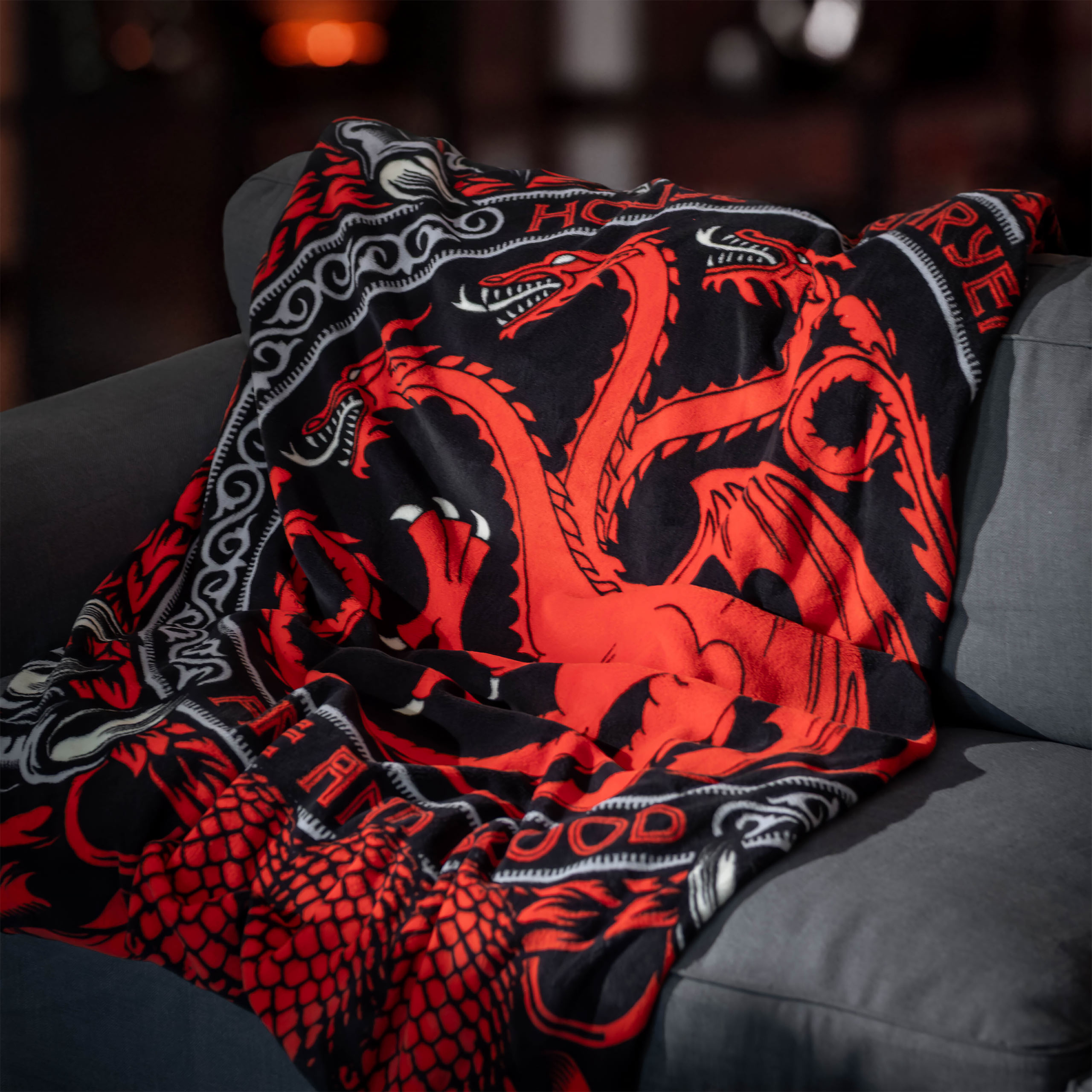 Manta Suave Escudo Targaryen - Game of Thrones