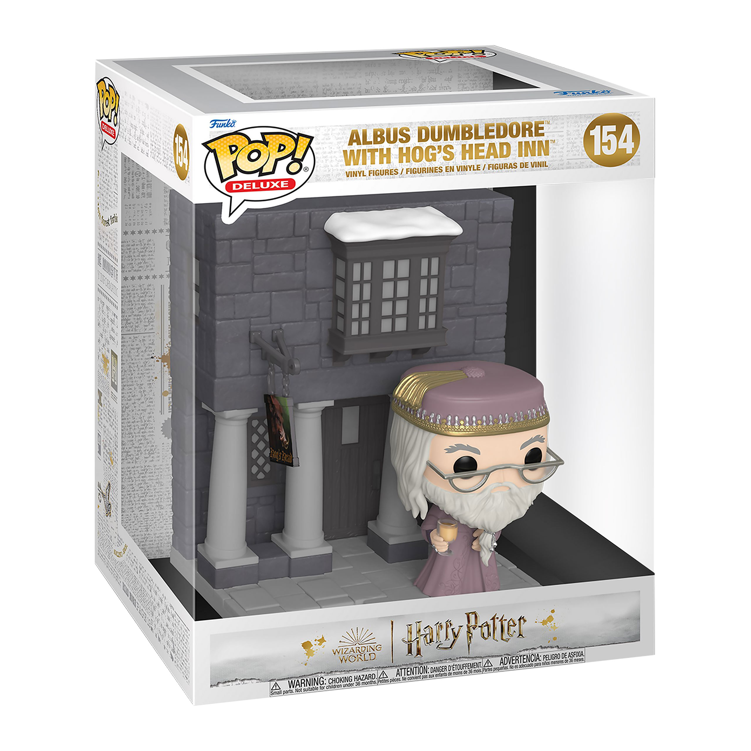 Albus Dumbledore in Hogsmeade Funko Pop Diorama Figur - Harry Potter