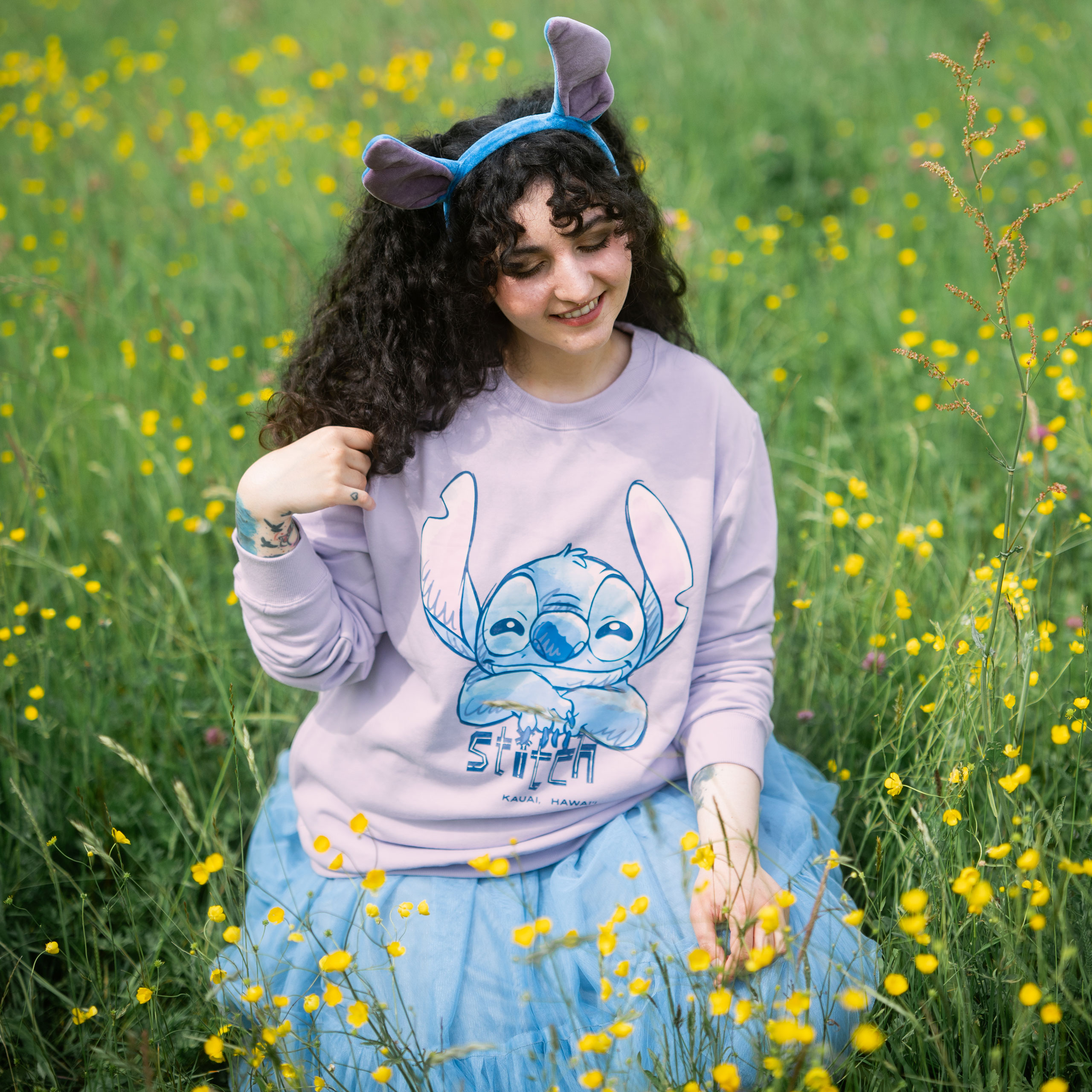 Stitch Kauai Hawaii Sweater - Lilo & Stitch
