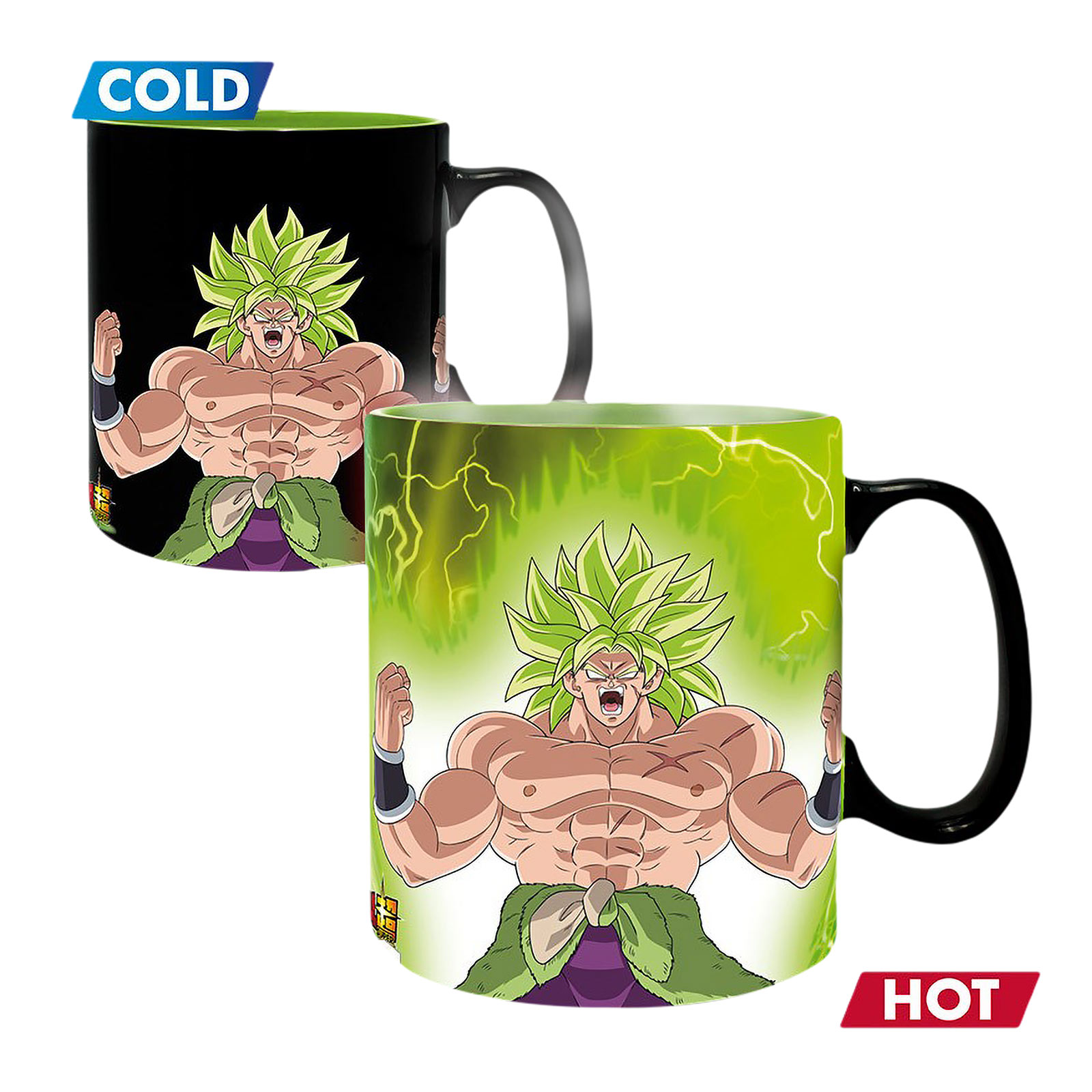 Dragon Ball - Gogeta vs. Broly Thermoeffect Mug