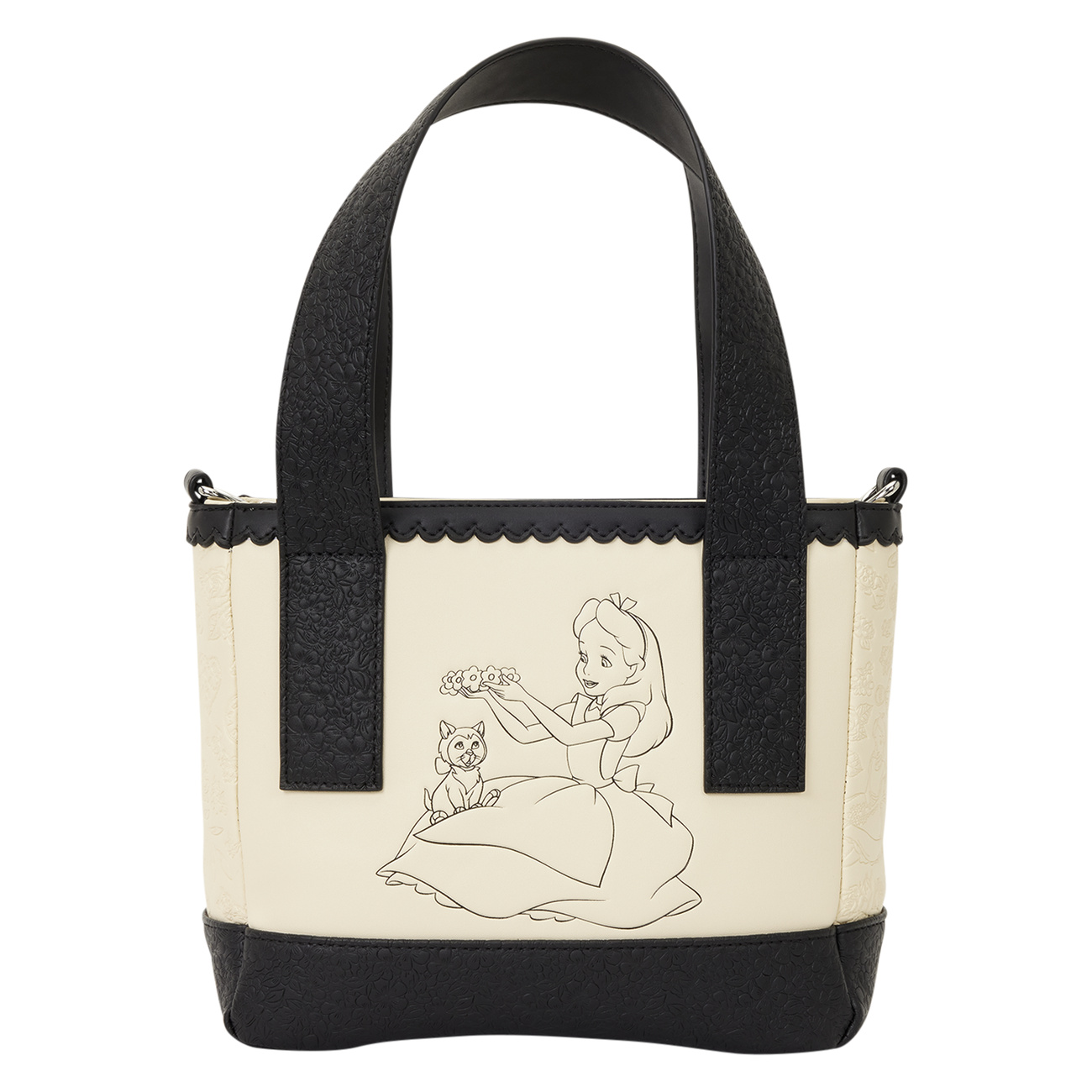 Alice in Wonderland - Floral Mini Crossbody Bag