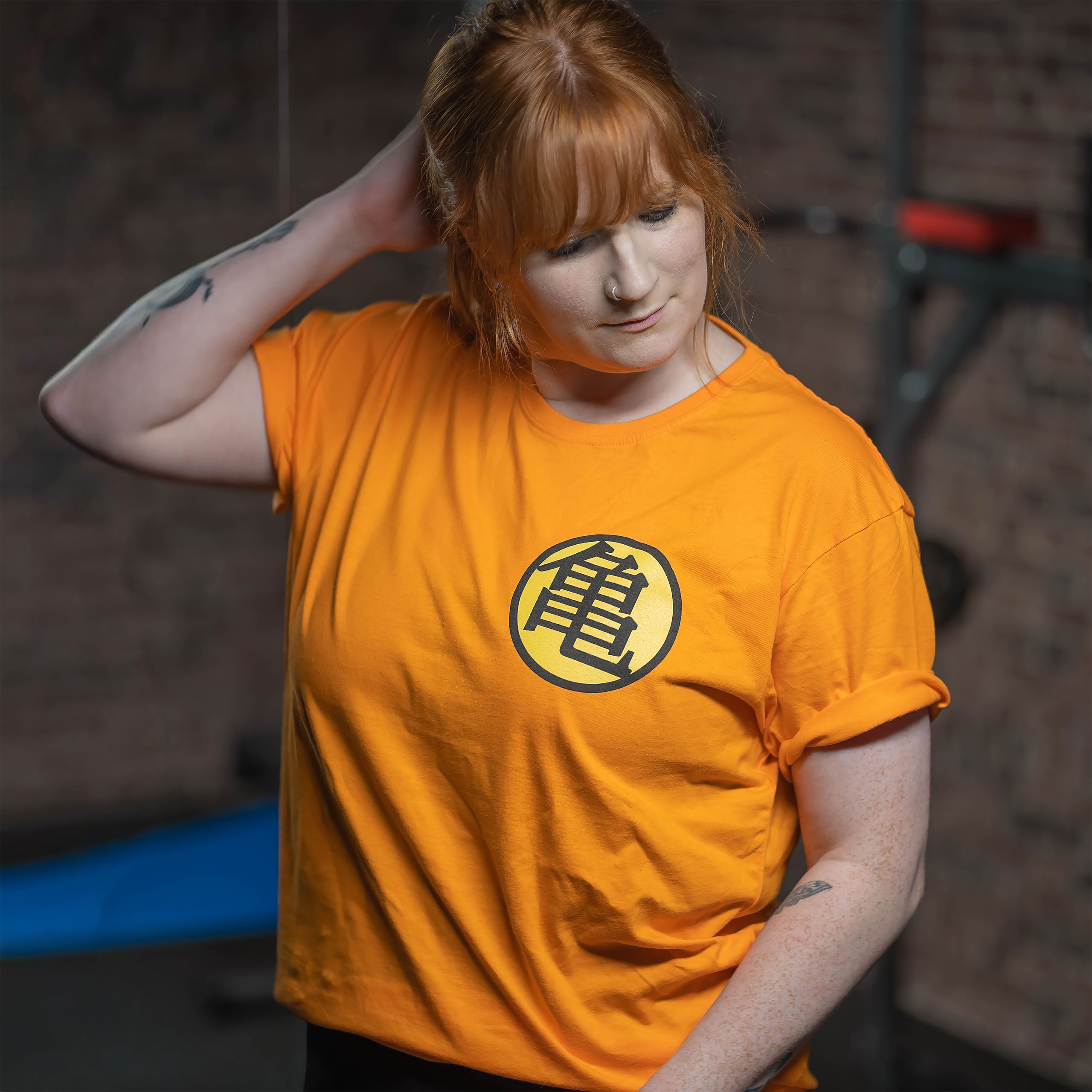 Dragon Ball - Kame-symbol T-shirt orange