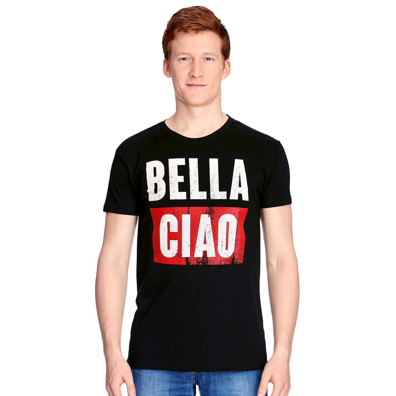 Bella Ciao T-shirt voor Money Heist Fans zwart