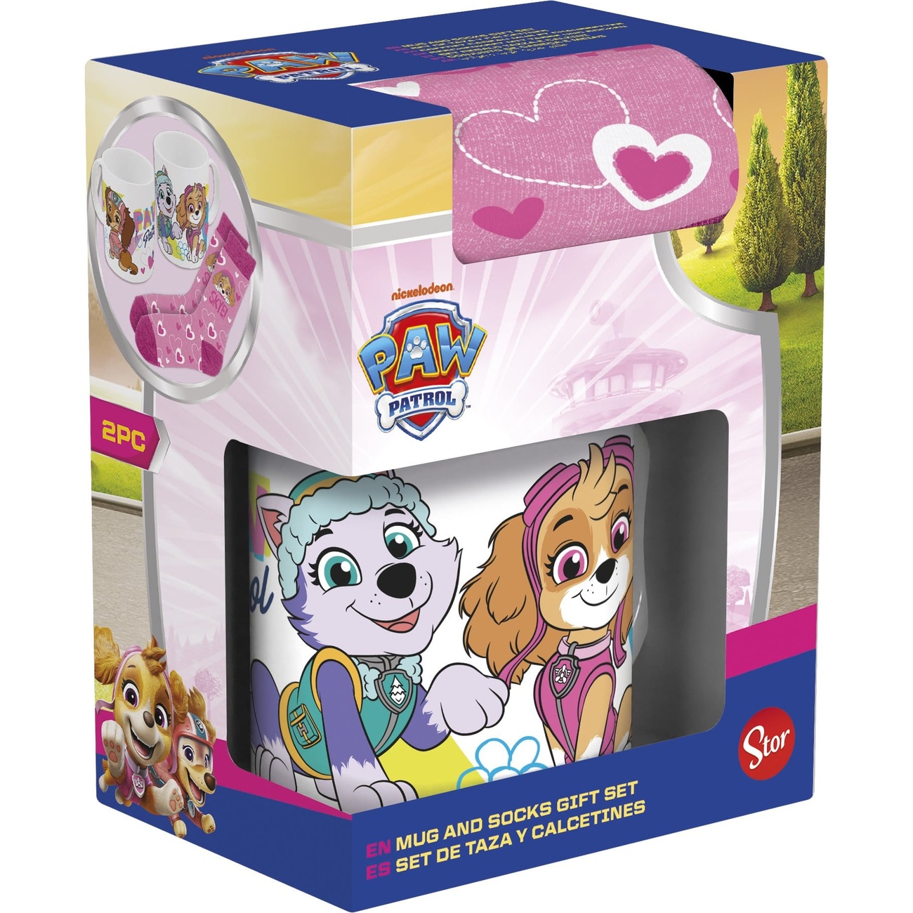 Paw Patrol Set Tazza & Calzini Girl Go Skye