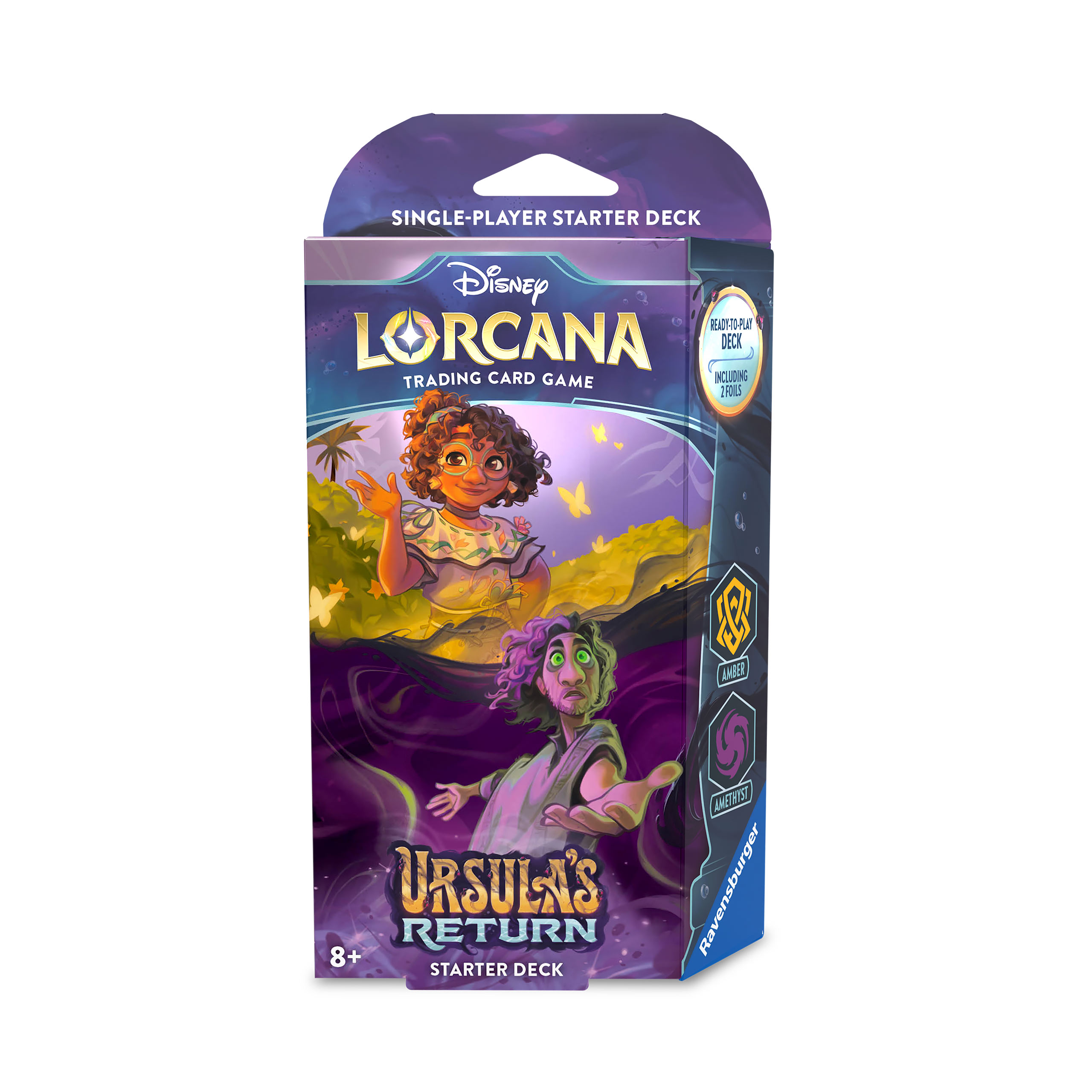 Disney Lorcana Starter Set Amber & Amethyst - Ursula's Return Trading Card Game