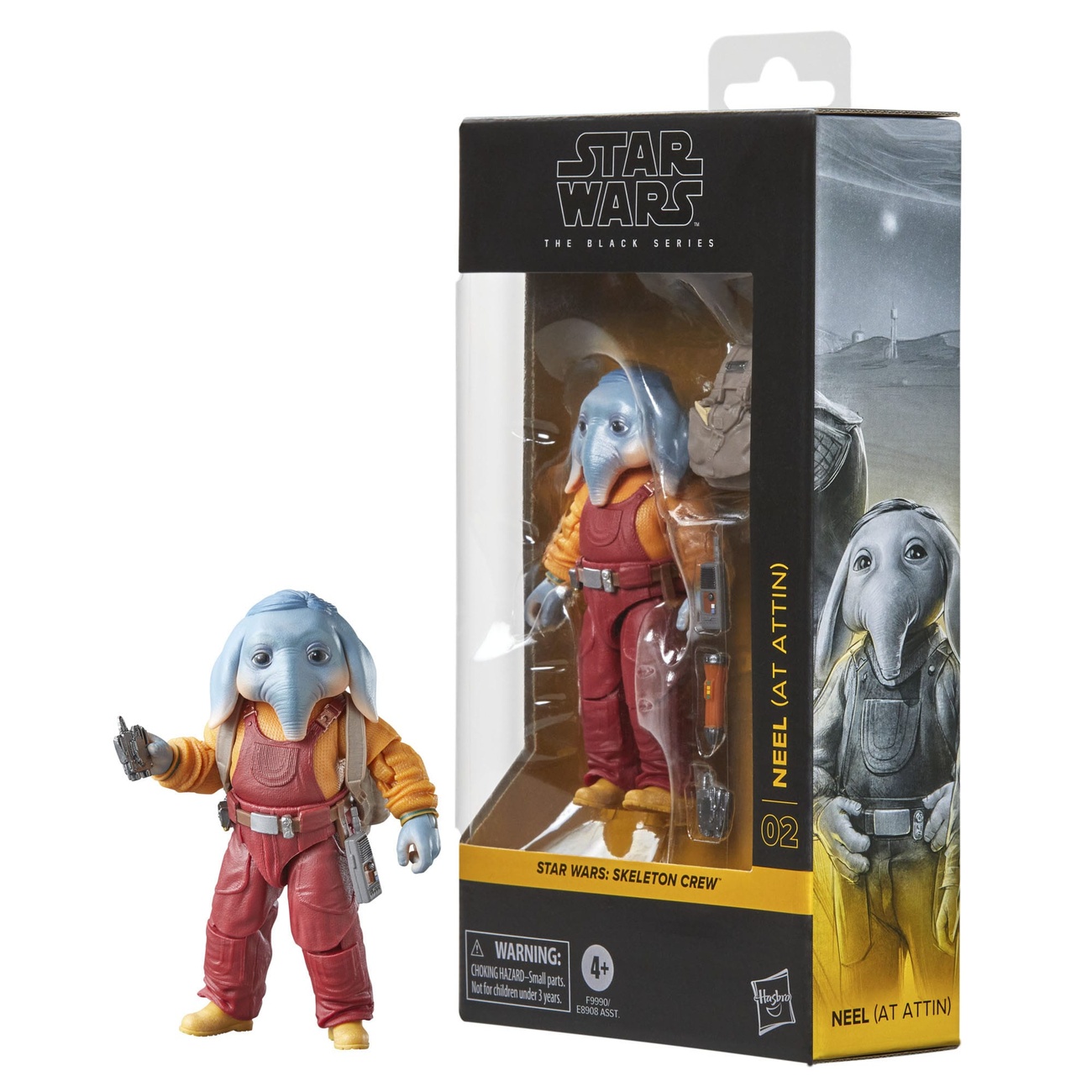 Star Wars: Skeleton Crew Black Series Action Figure Neel (At Attin) 15 cm