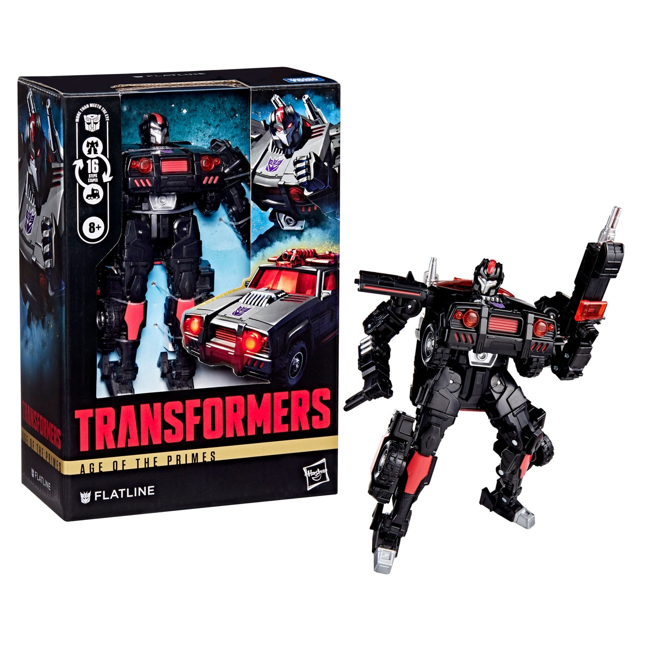 Transformers Age of the Primes figurka akcji Voyager Class Flatline 18 cm