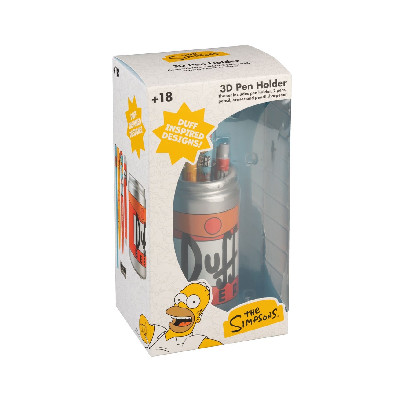 The Simpsons Pen Holder incl. Writing Set