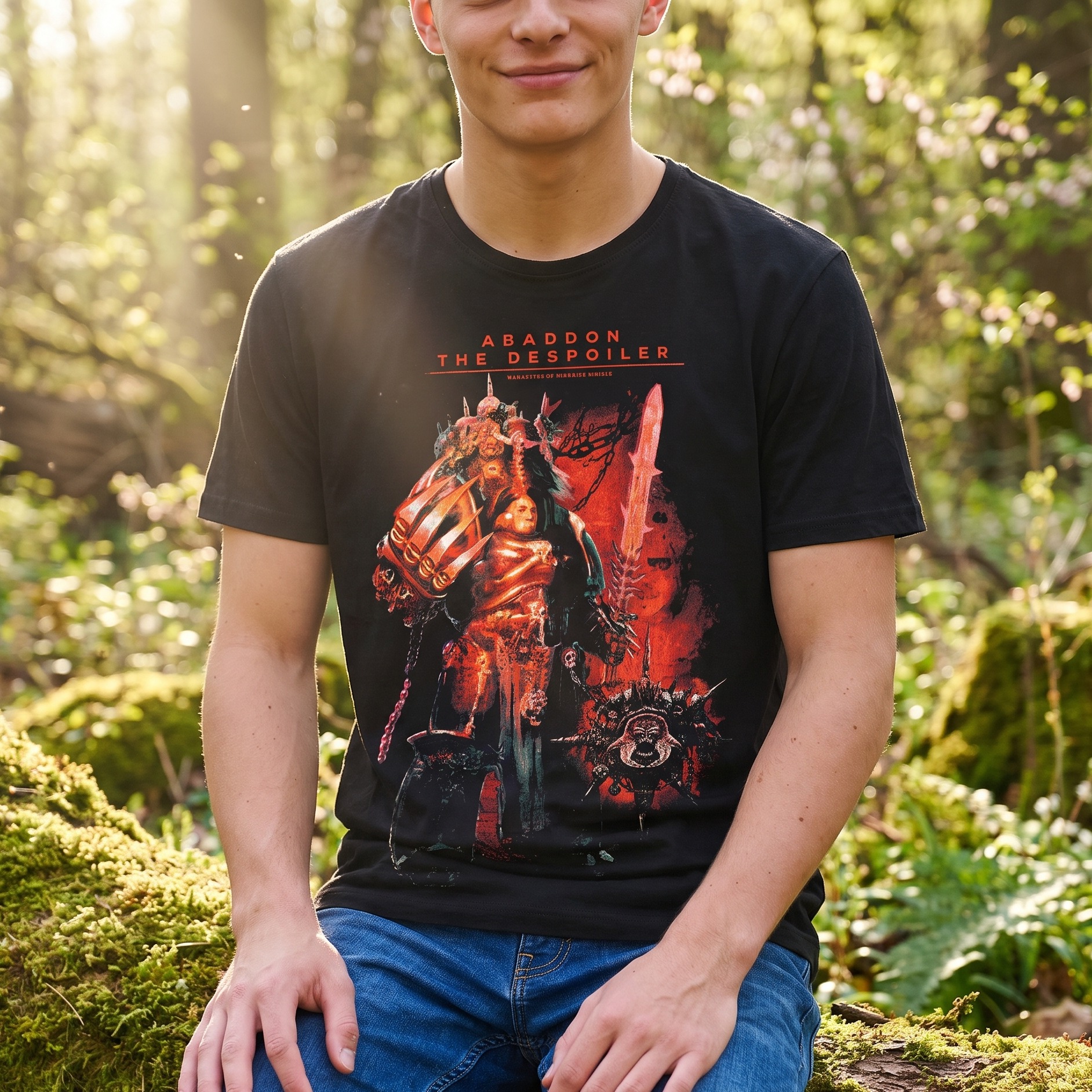 Warhammer - Abaddon The Despoiler T-Shirt schwarz