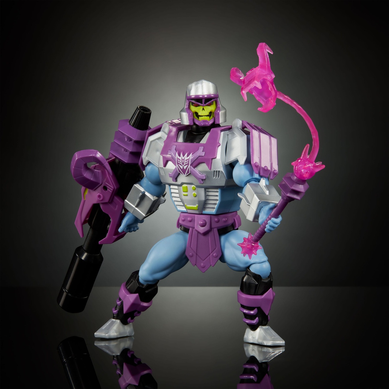 Masters of the Universe x Transformers actiefiguur Megatron Armor Skeletor heo European Exclusive 14 cm
