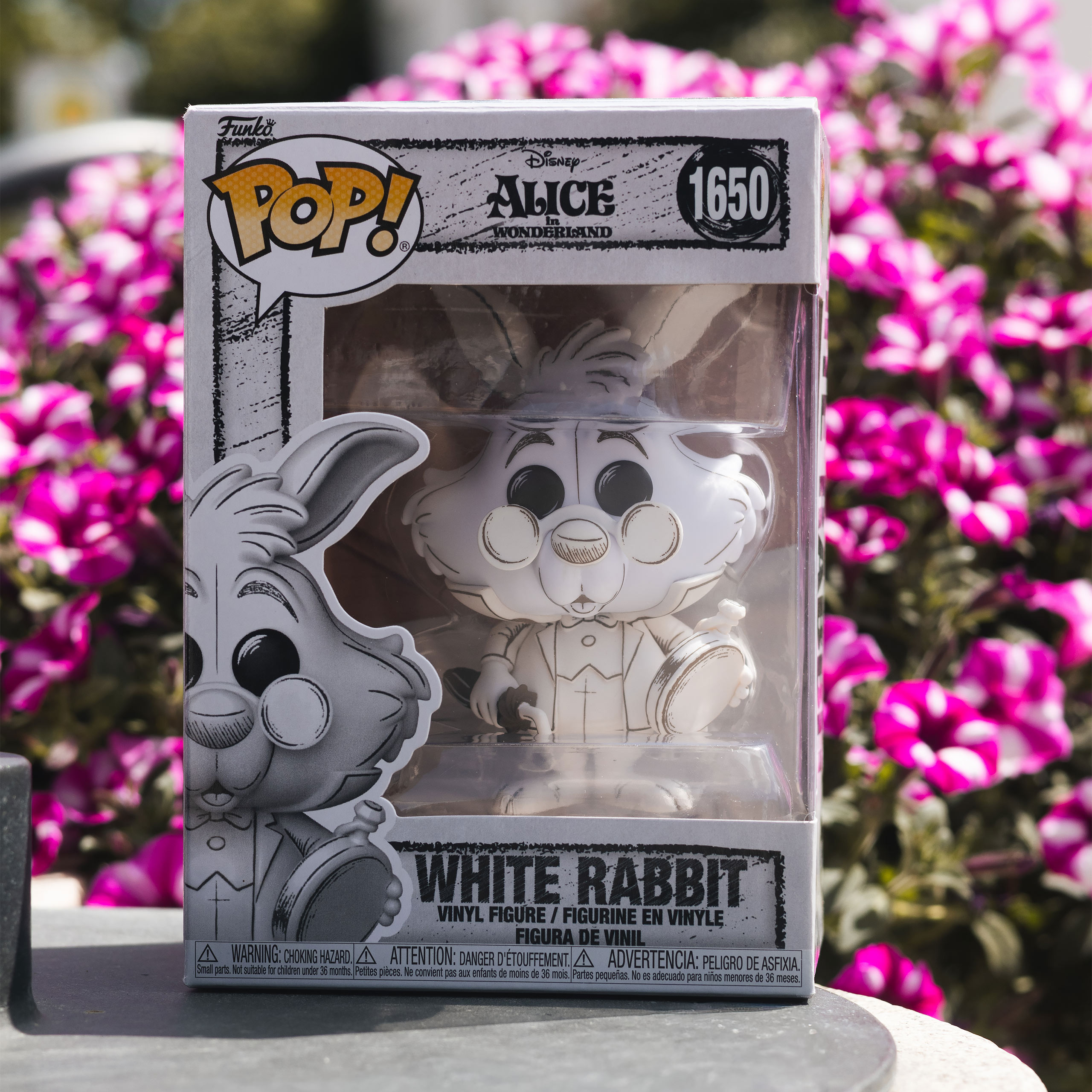 Alice im Wunderland - Weißer Hase Sketched Funko Pop Figur