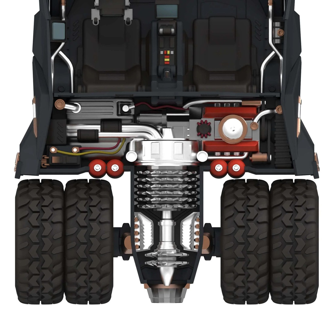 Batman 1989 Super Cyborg Voertuig Batmobile Tumbler (Full Color) 33 cm