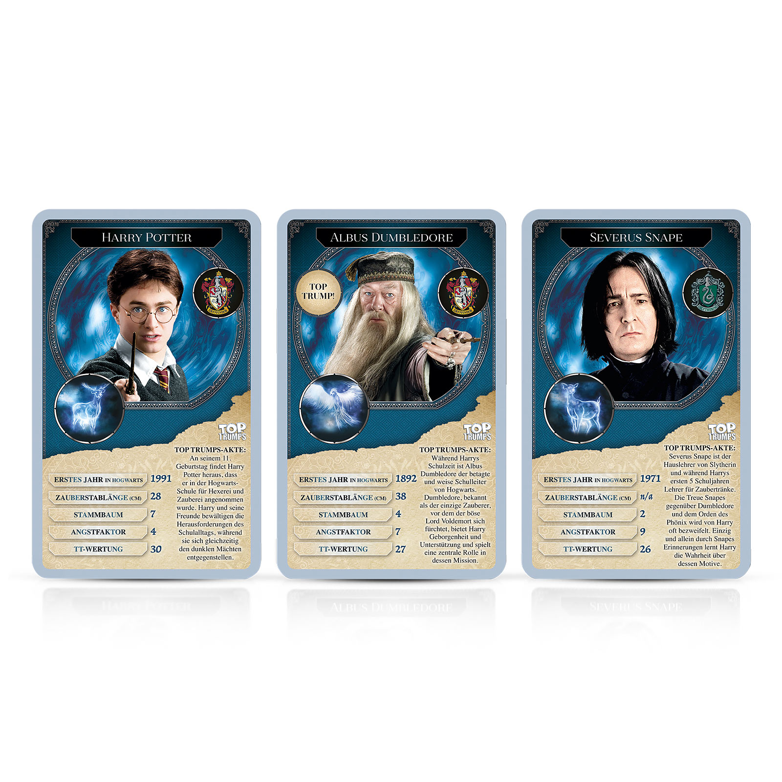Harry Potter - Witches & Wizards Top Trumps Playing Cards
