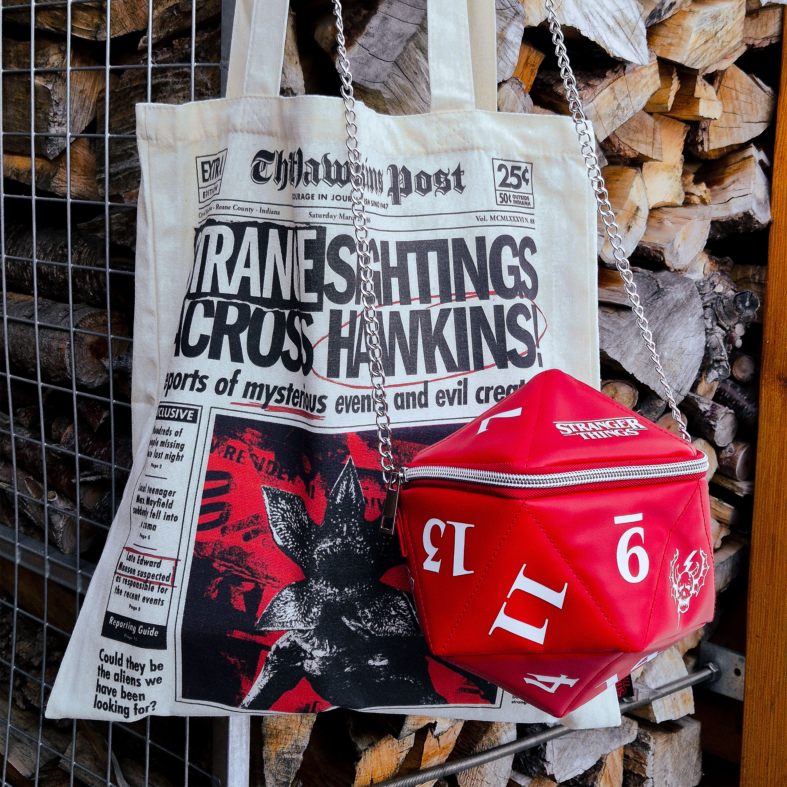 Stranger Things - Strange Sightings Bolsa Tote