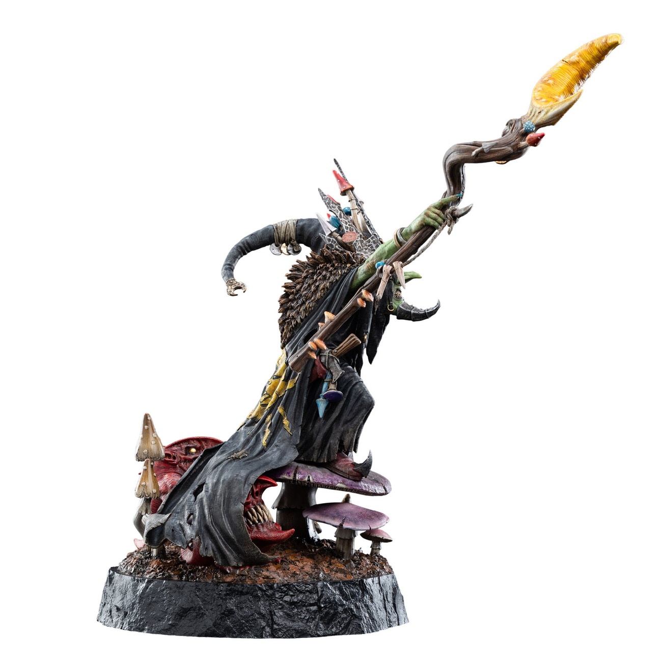 Warhammer: Age of Sigmar Estatua 1/6 Skragrott the Loonking Edición Limitada 41 cm
