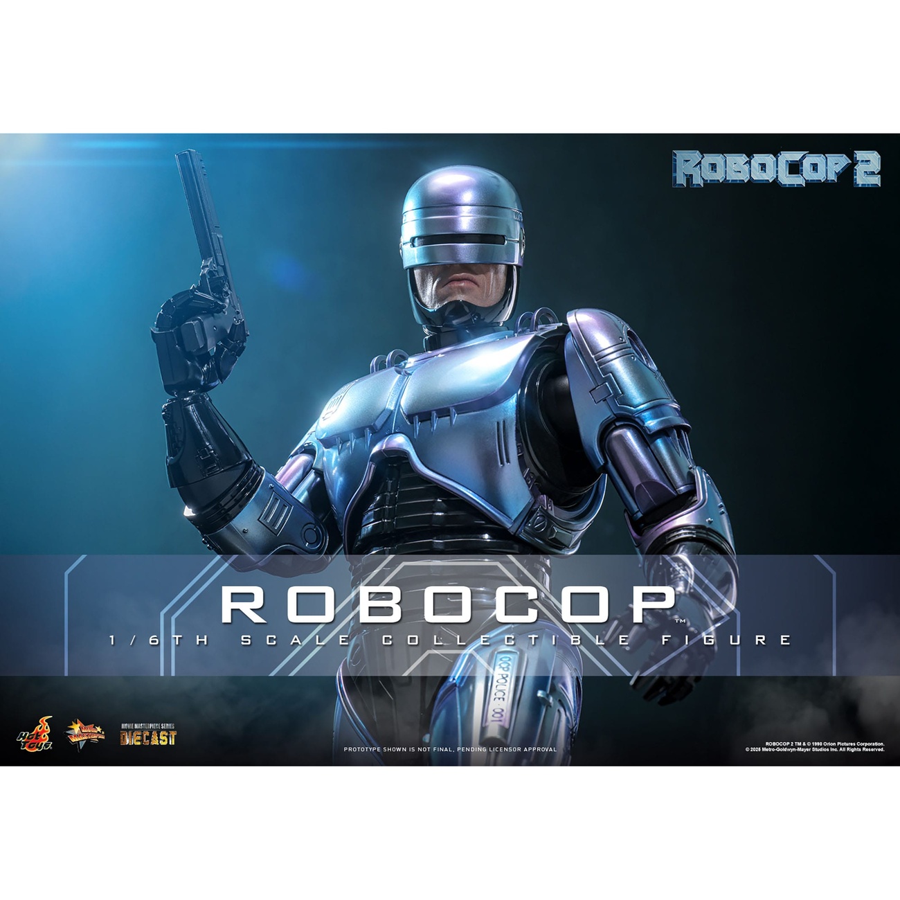 RoboCop Masterpiece action figure diecast 1:6 - RoboCop 2