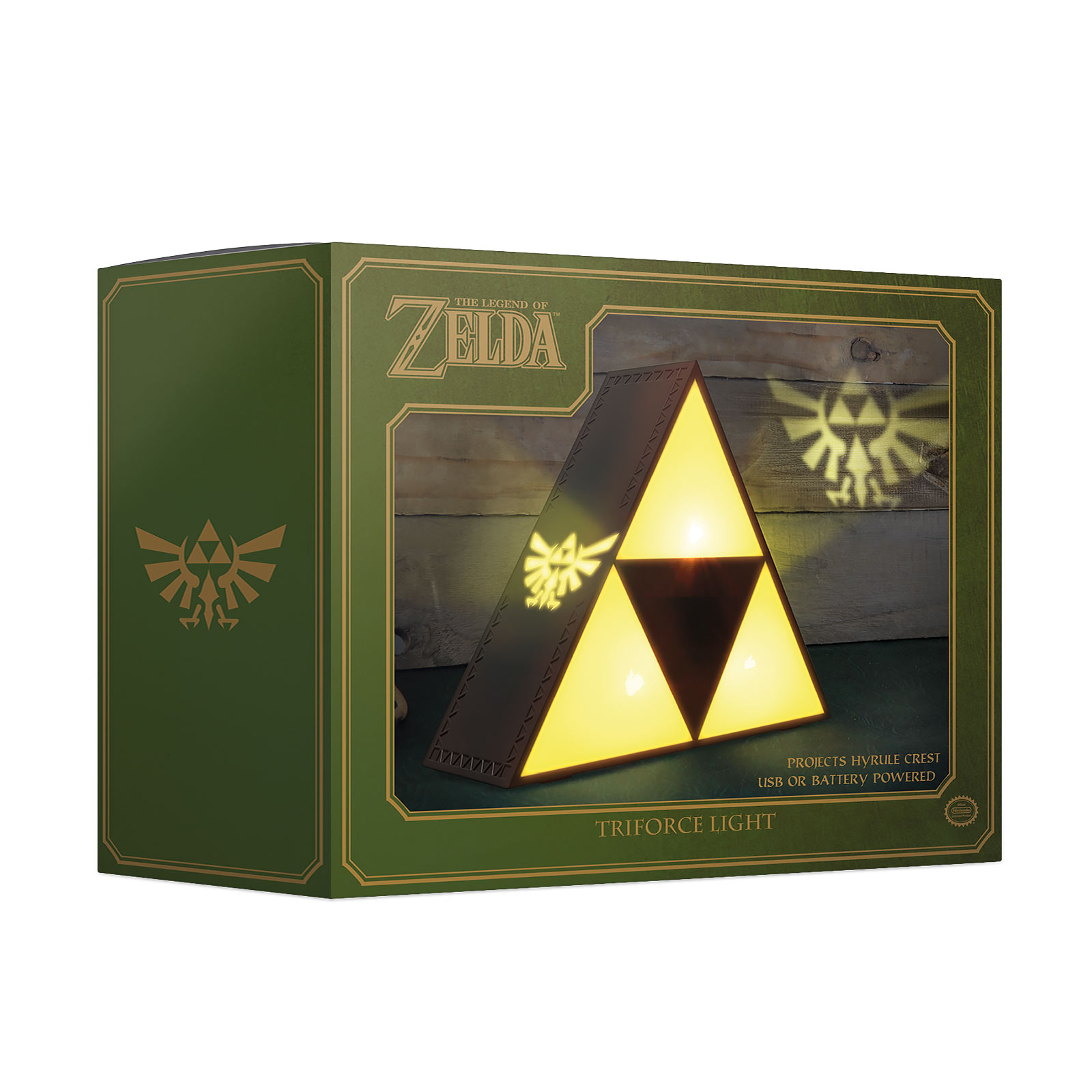 Zelda - Triforce Logo Lamp