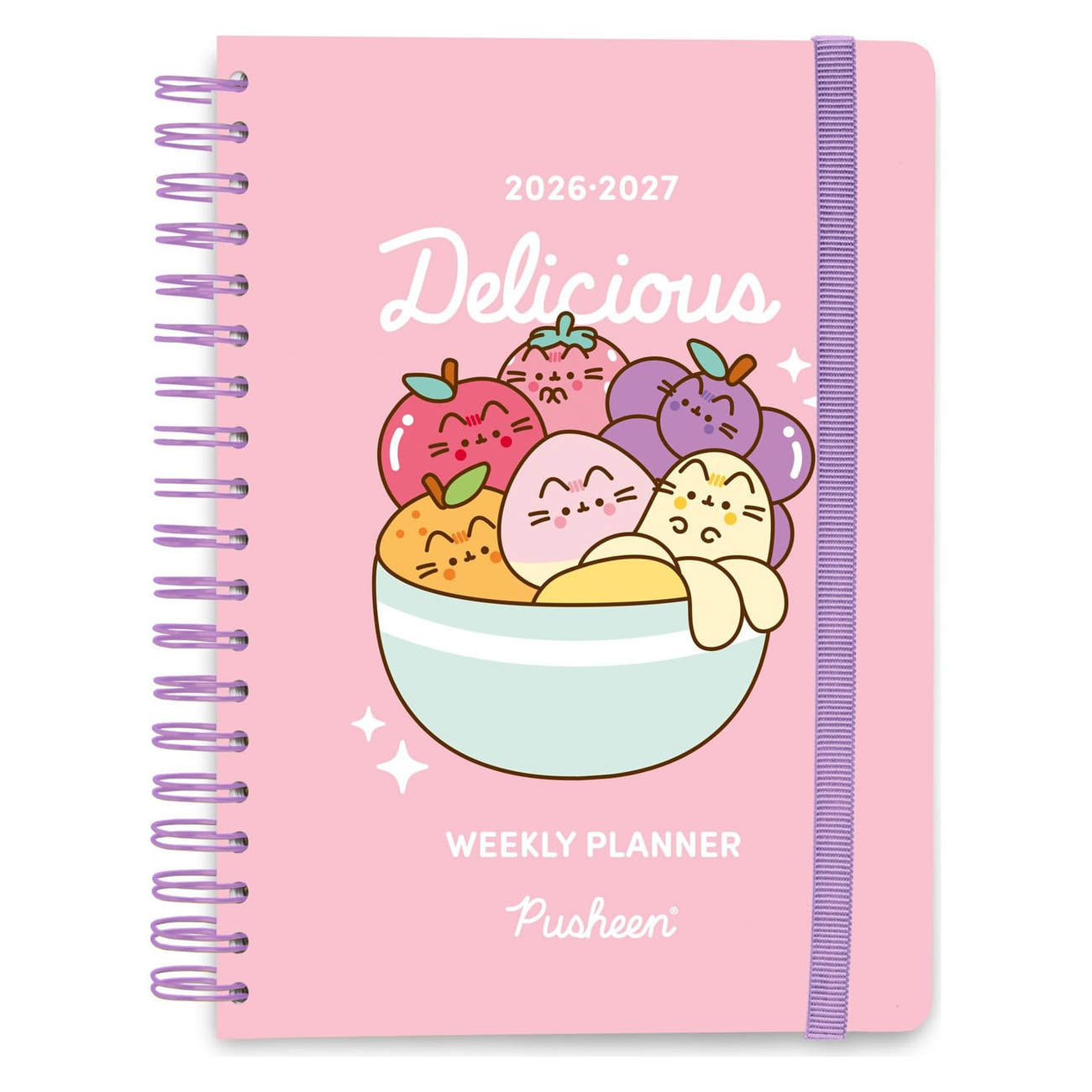 Pusheen Weekly Planner 2026/2027 Fruits A5