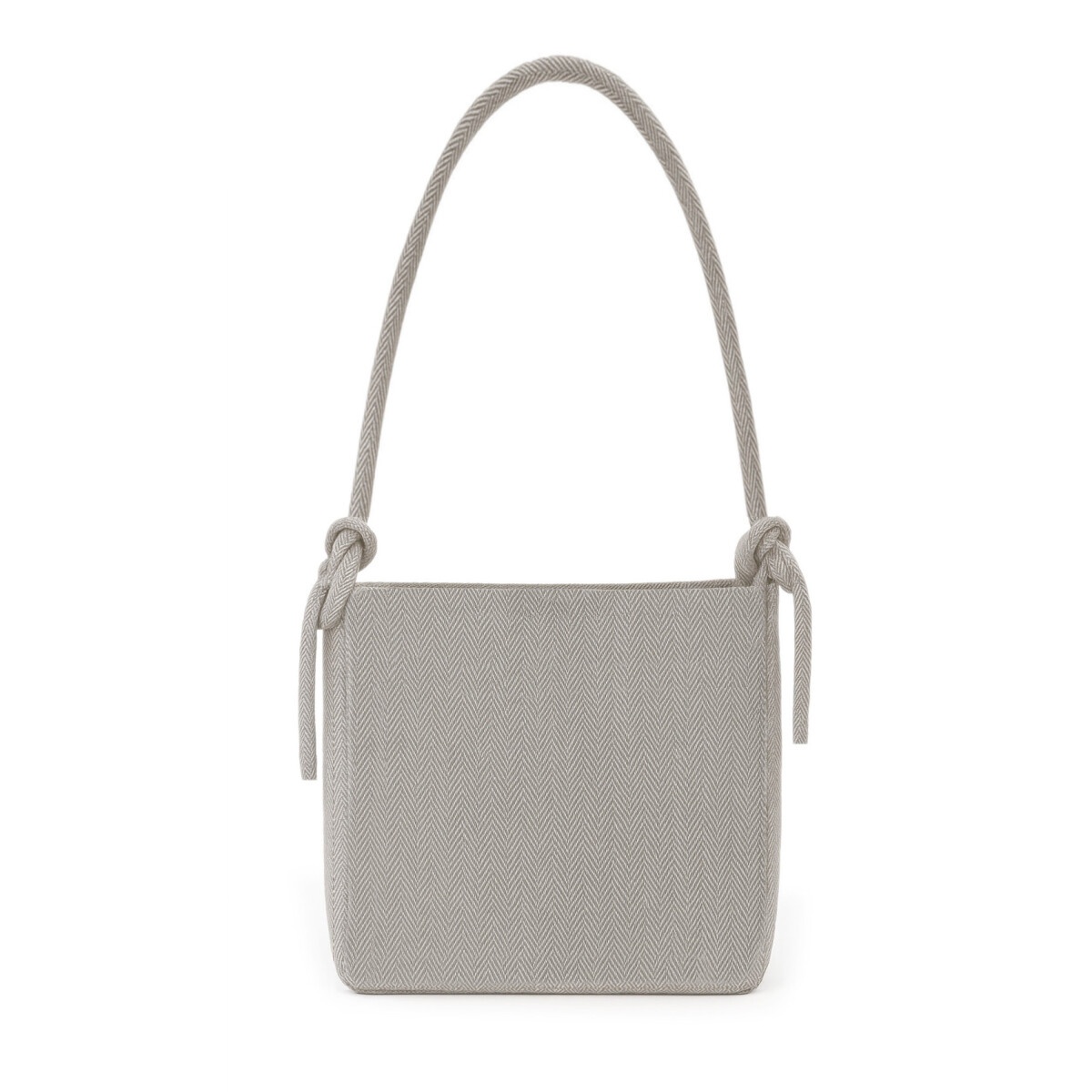 Medeltida axelväska Tora med broderi beige