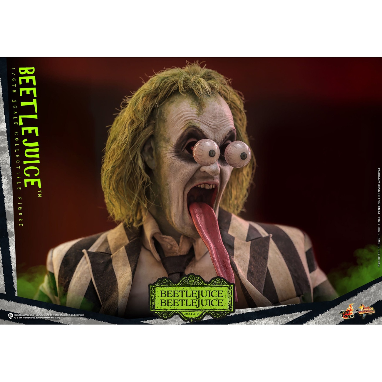 Beetlejuice action figure Masterpiece 1:6 - Beetlejuice