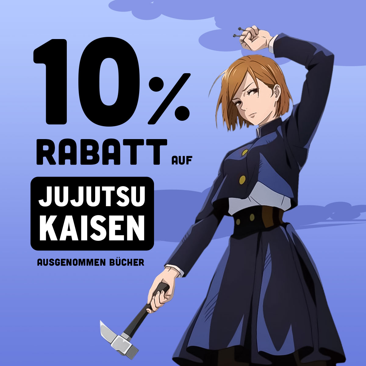 10% Rabatt auf Jujutsu Kaisen