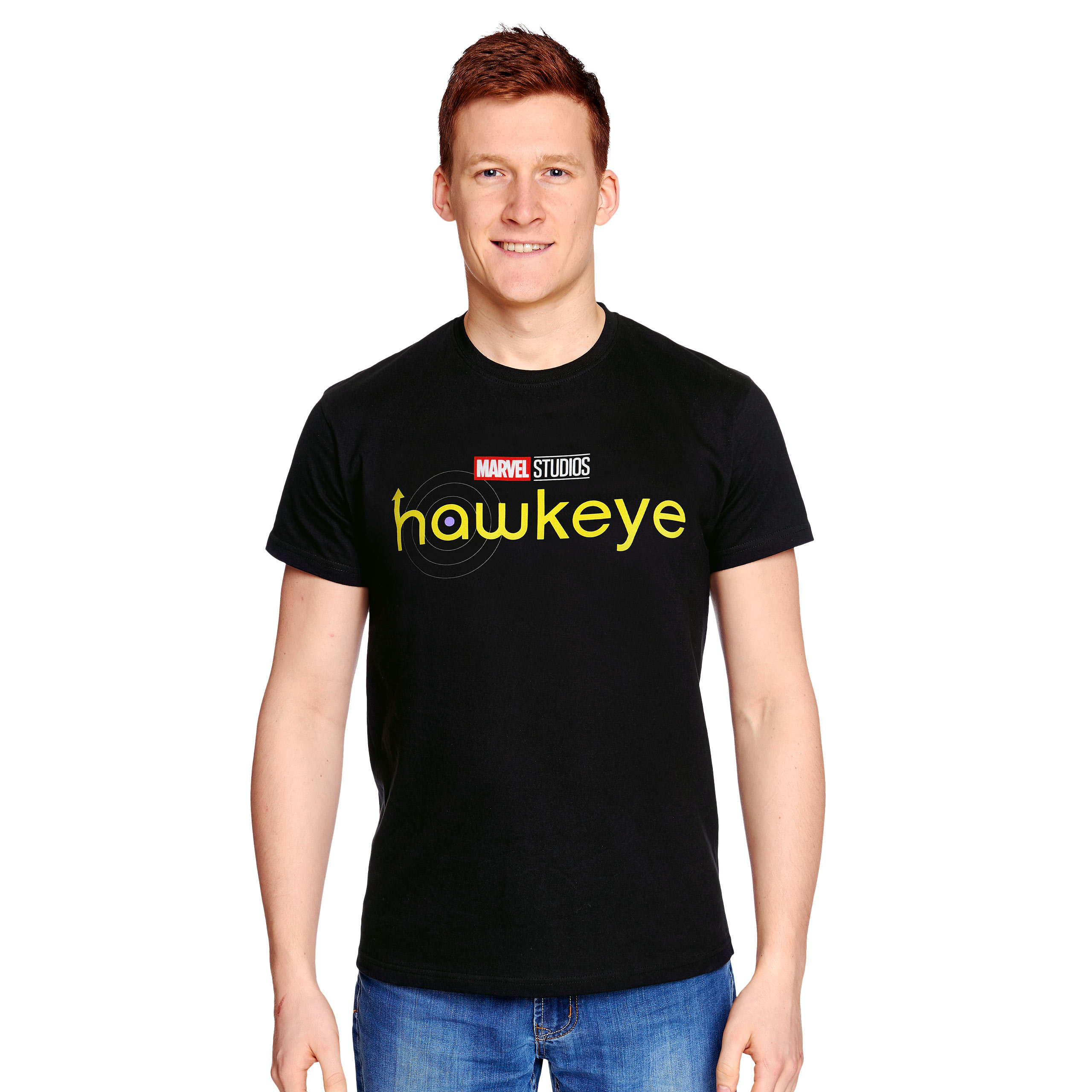 Hawkeye - Logo T-Shirt schwarz