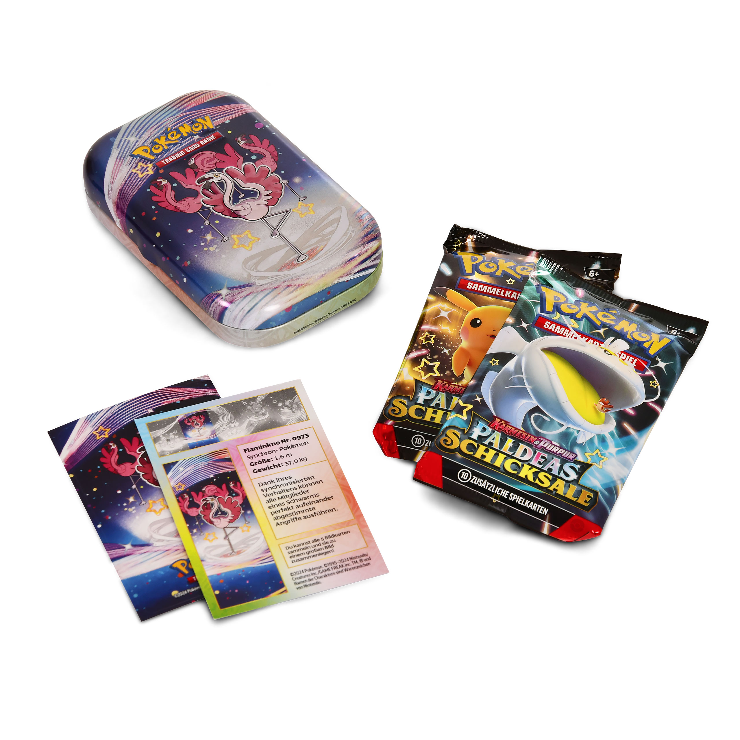Pokemon - Crimson & Purple Paldeas Fate Collectible Cards Mini Box