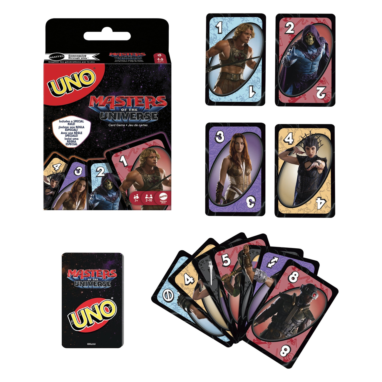 Masters of the Universe 2026 Movie – Juego de cartas UNO