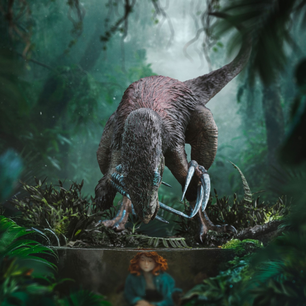 Jurassic World: Dominion Demi Art Scale Statue 1/20