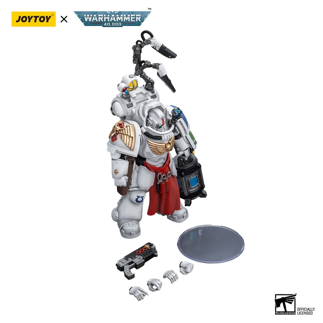 Warhammer The Horus Heresy figurine articulée 1/18 Ultramarines Apothecary Biologis 12 cm