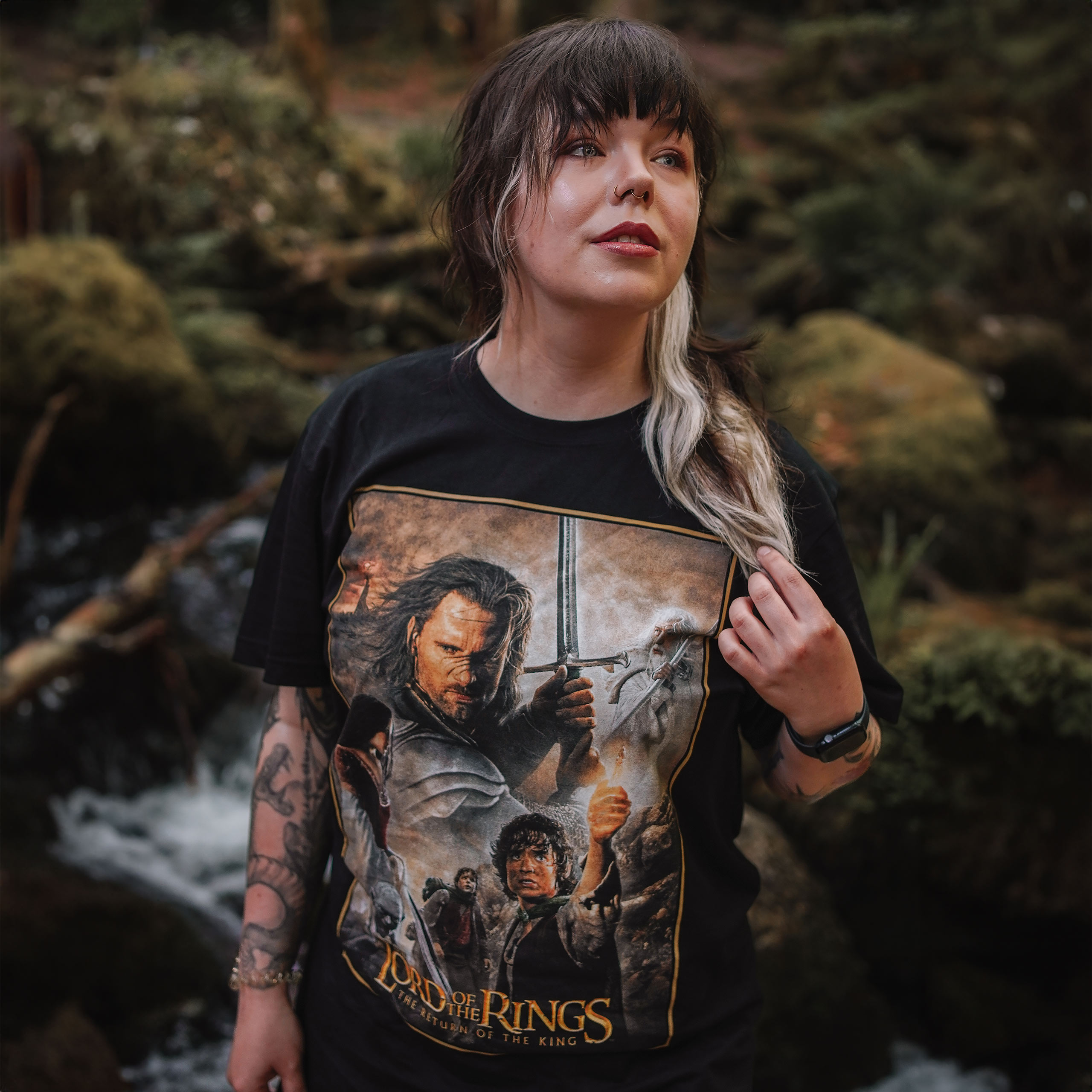 The Return of the King Poster T-shirt - The Lord of the Rings