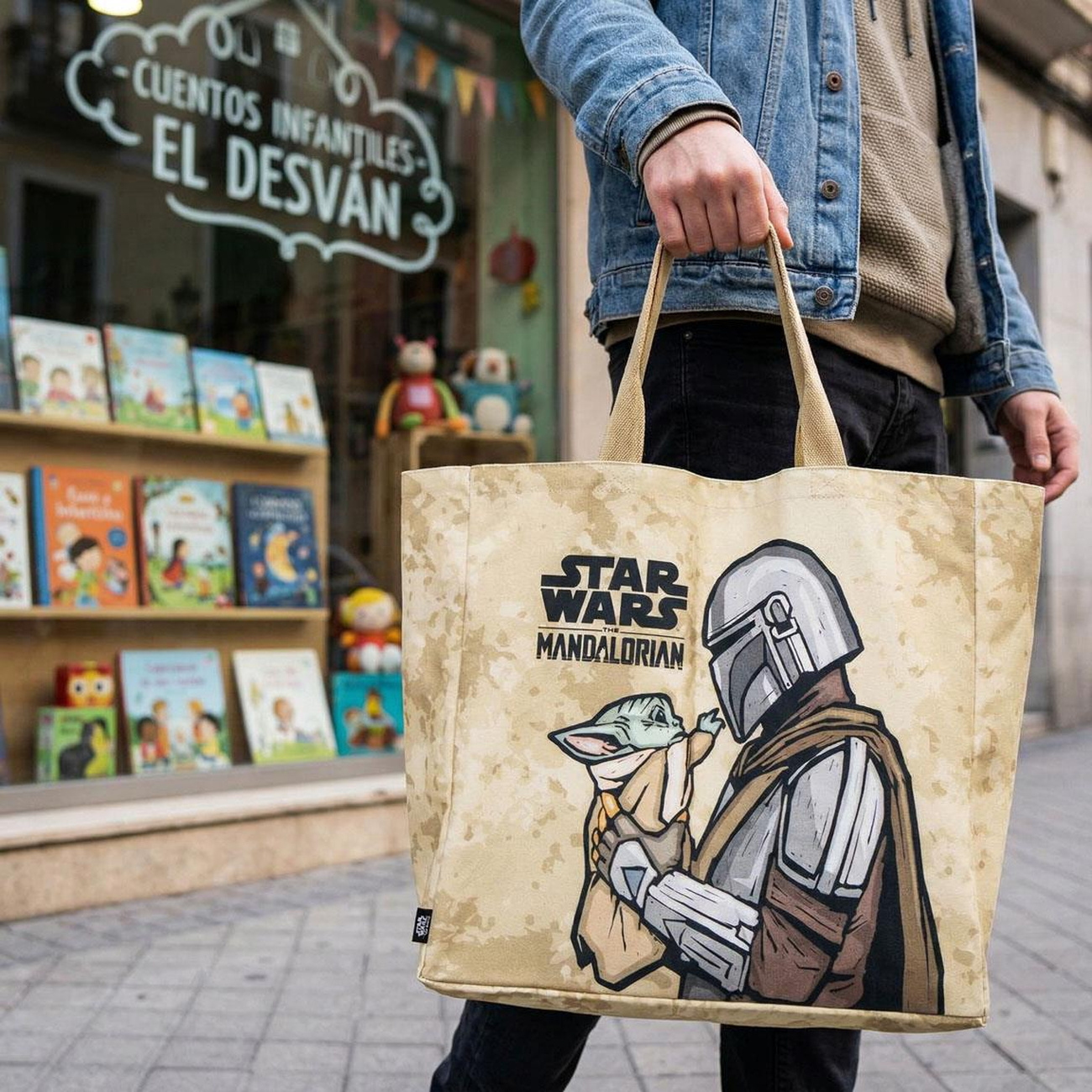 Shopper Grogu e Mando - Star Wars The Mandalorian & Grogu