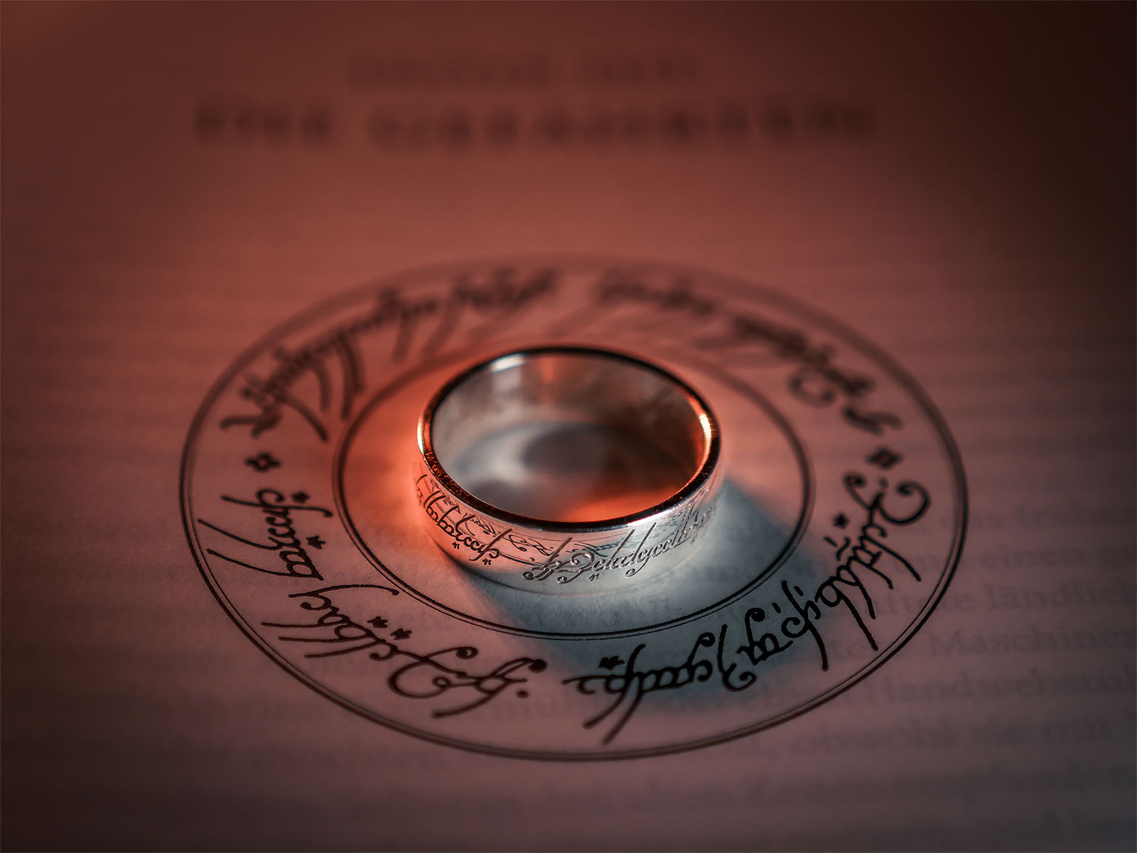 Der Herr der Ringe - Ring Silber