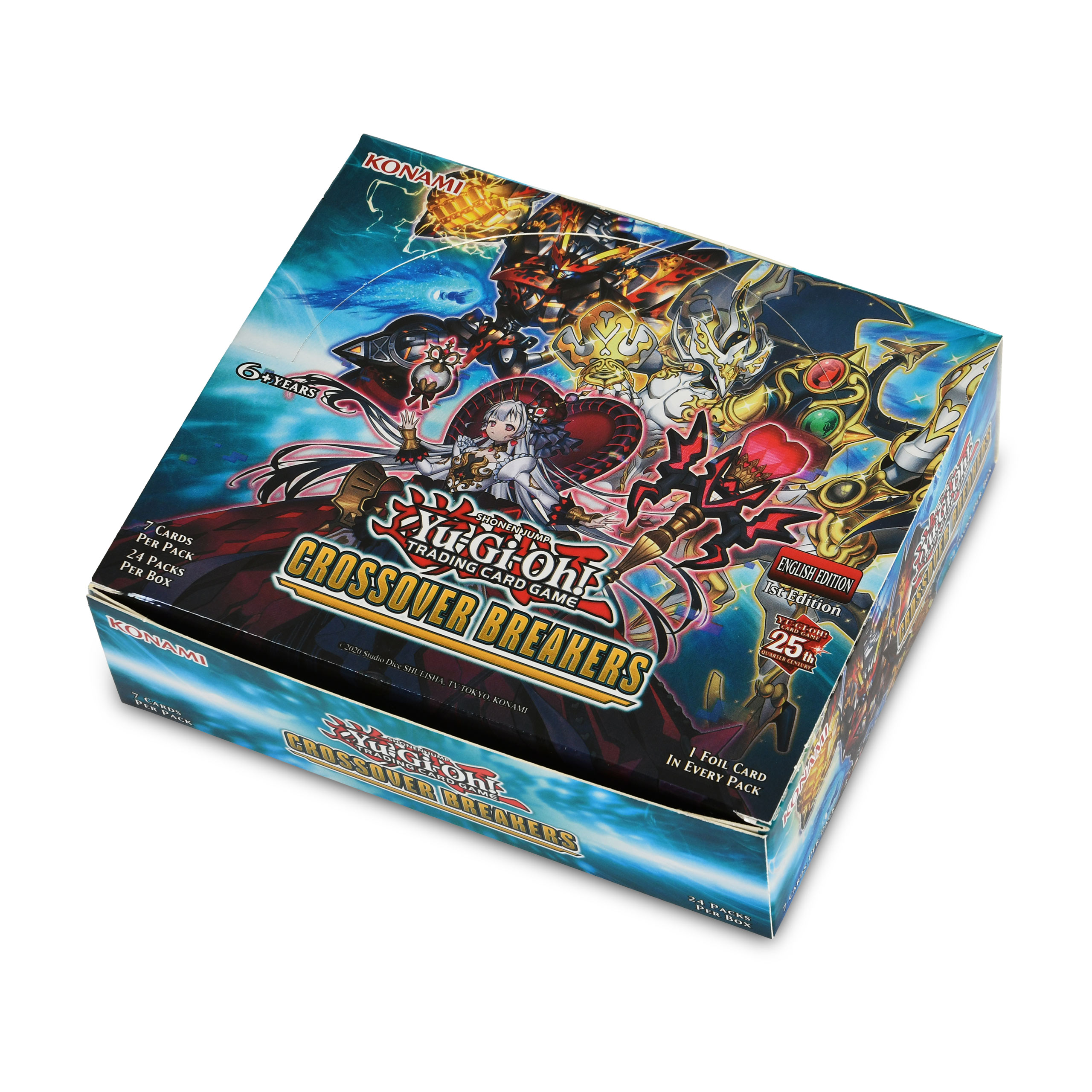 Yu-Gi-Oh! - Crossover Breakers Display de Sobres de Cartas Coleccionables Versión en Inglés