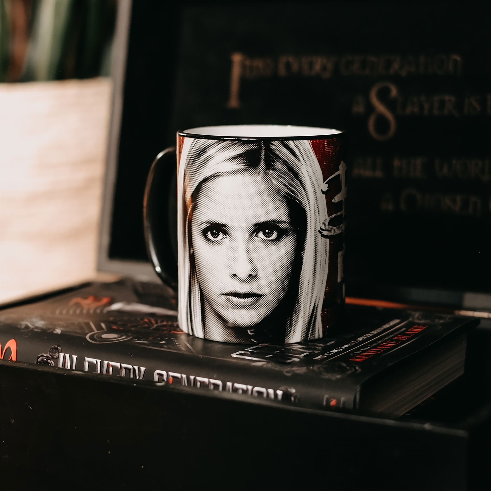 Vampire slayer mug for Buffy fans