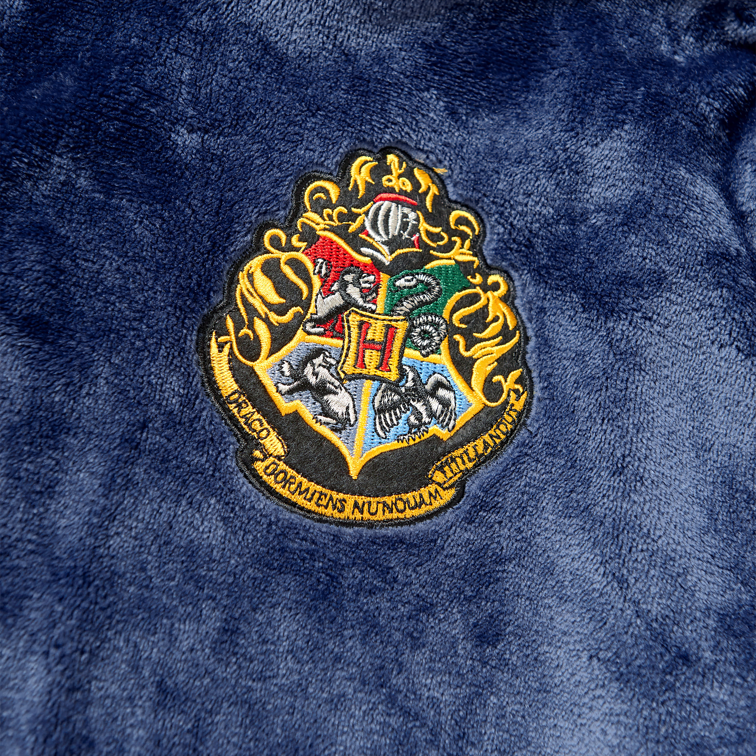 Harry Potter - Peignoir bleu avec blason de Serdaigle