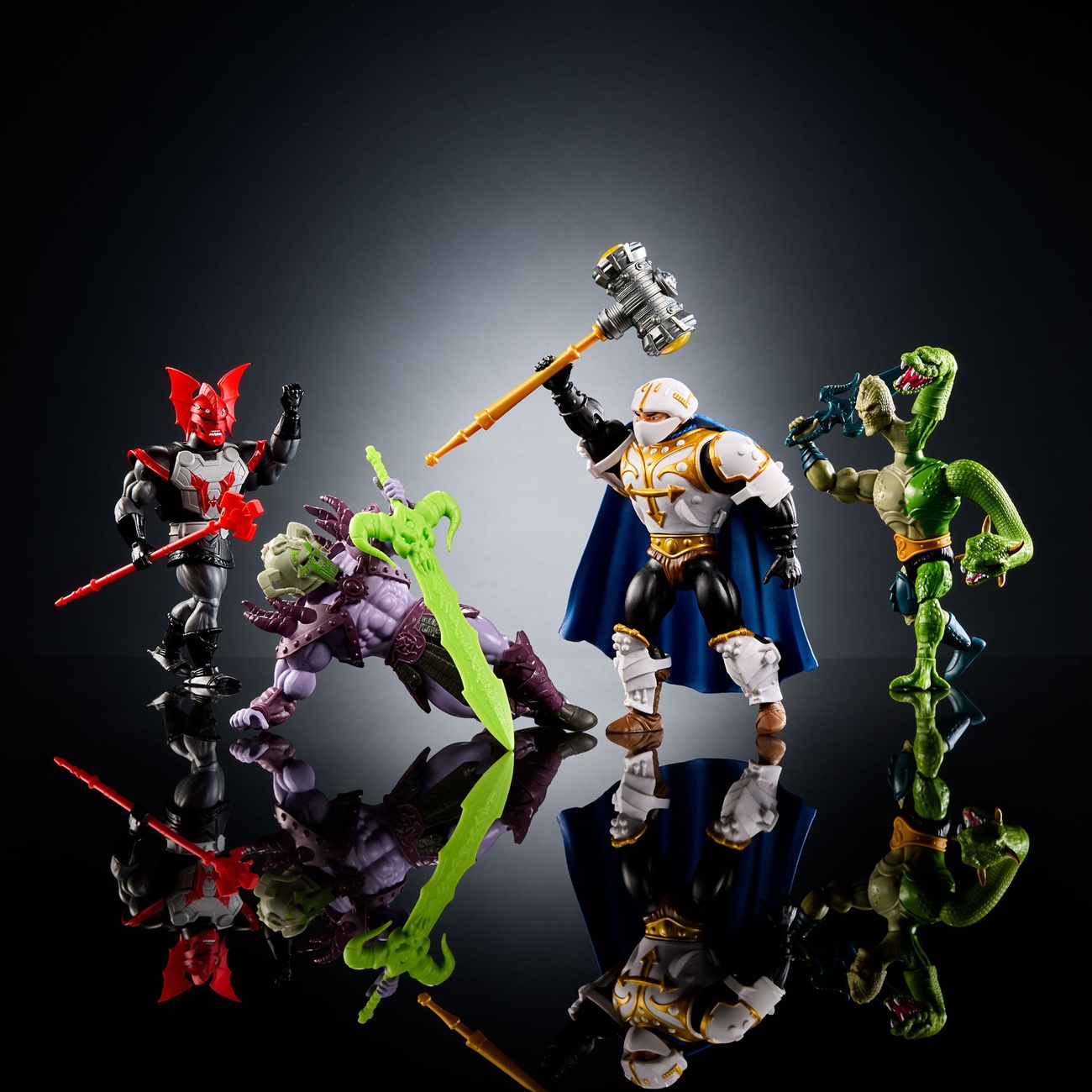 Masters of the Universe Origins Actiefiguren 4-pack heo exclusive 14 cm