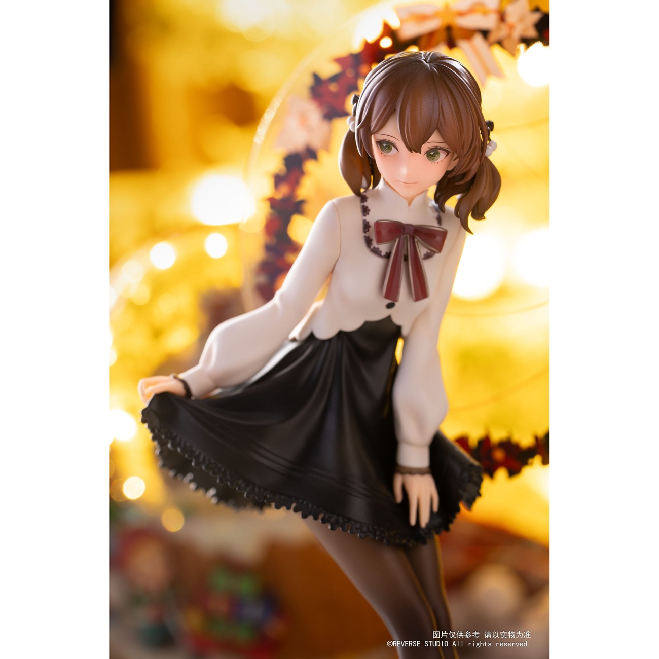 Original Character PVC Statue 1/8 Desktop Girls Series Winter Ringo Another Color 24 cm