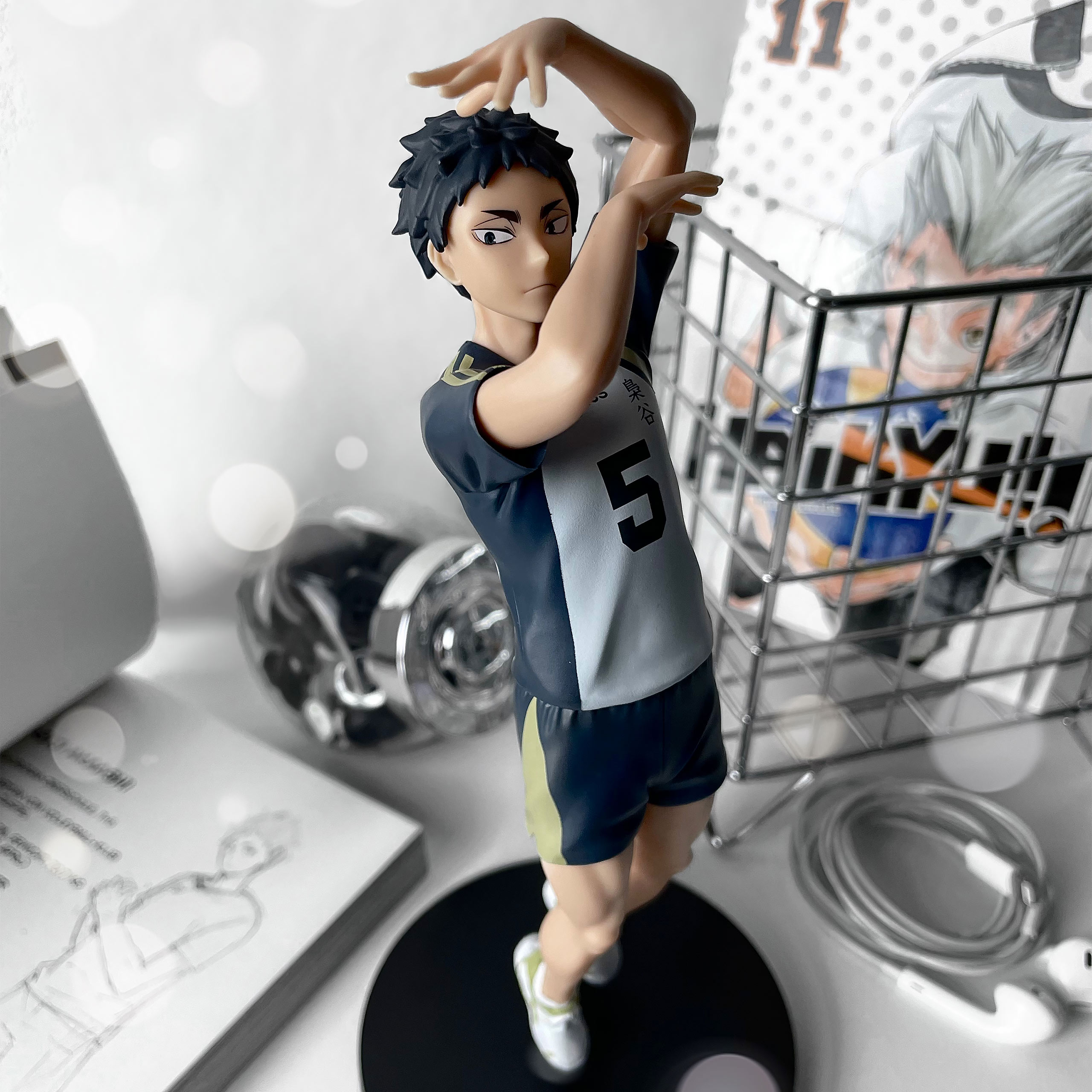 Haikyu!! - Figurine Keiji Akaashi en pose