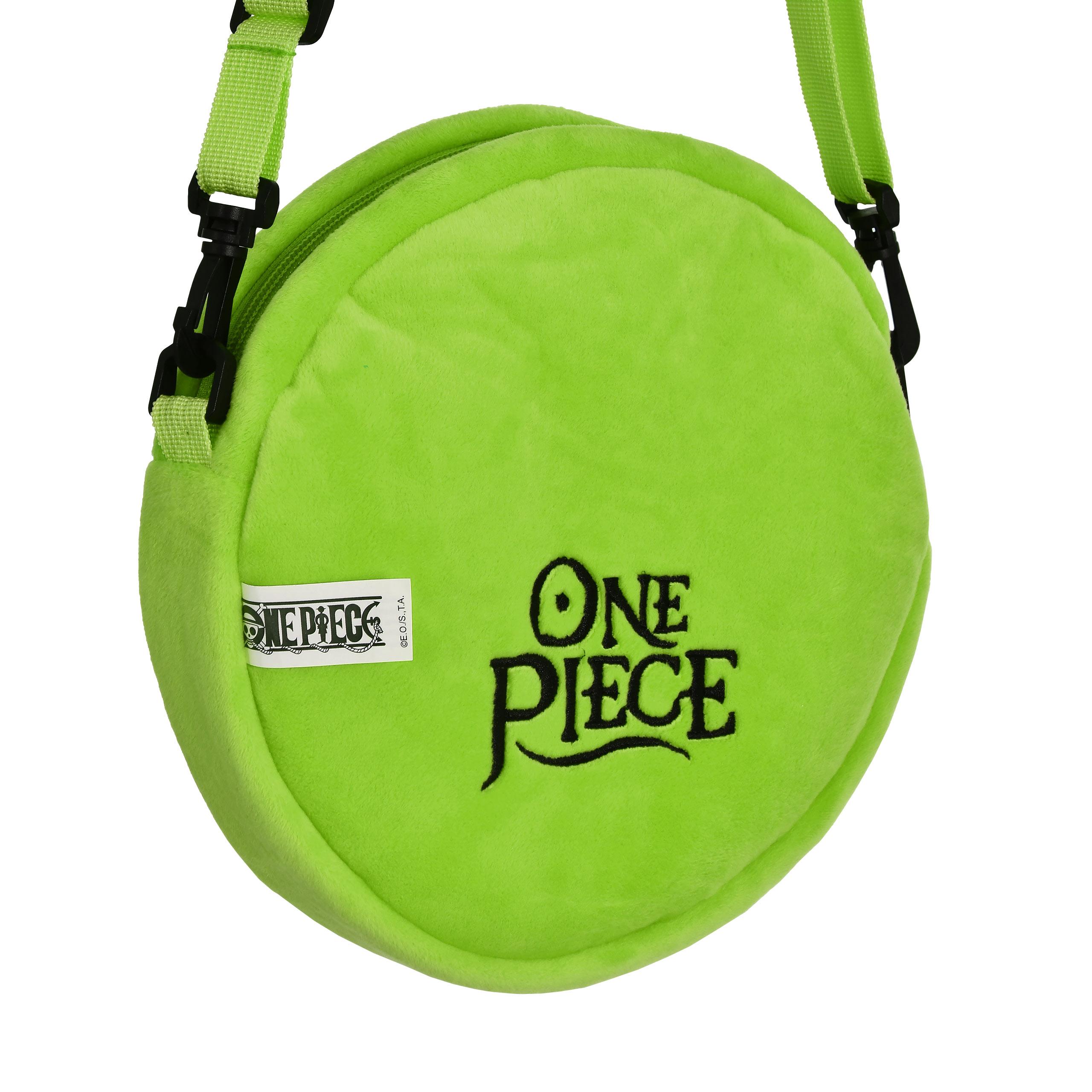 One Piece - Sac à bandoulière en peluche Zoro vert