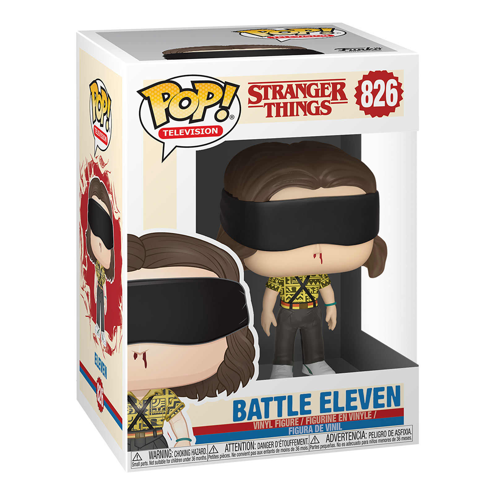 Funko Pop! Stranger Things: Battle Eleven – Figura In Vinile Da Collezione – Altezza 9,5 Cm